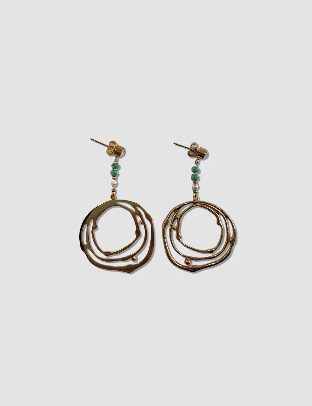 Pendiente Con Piedras