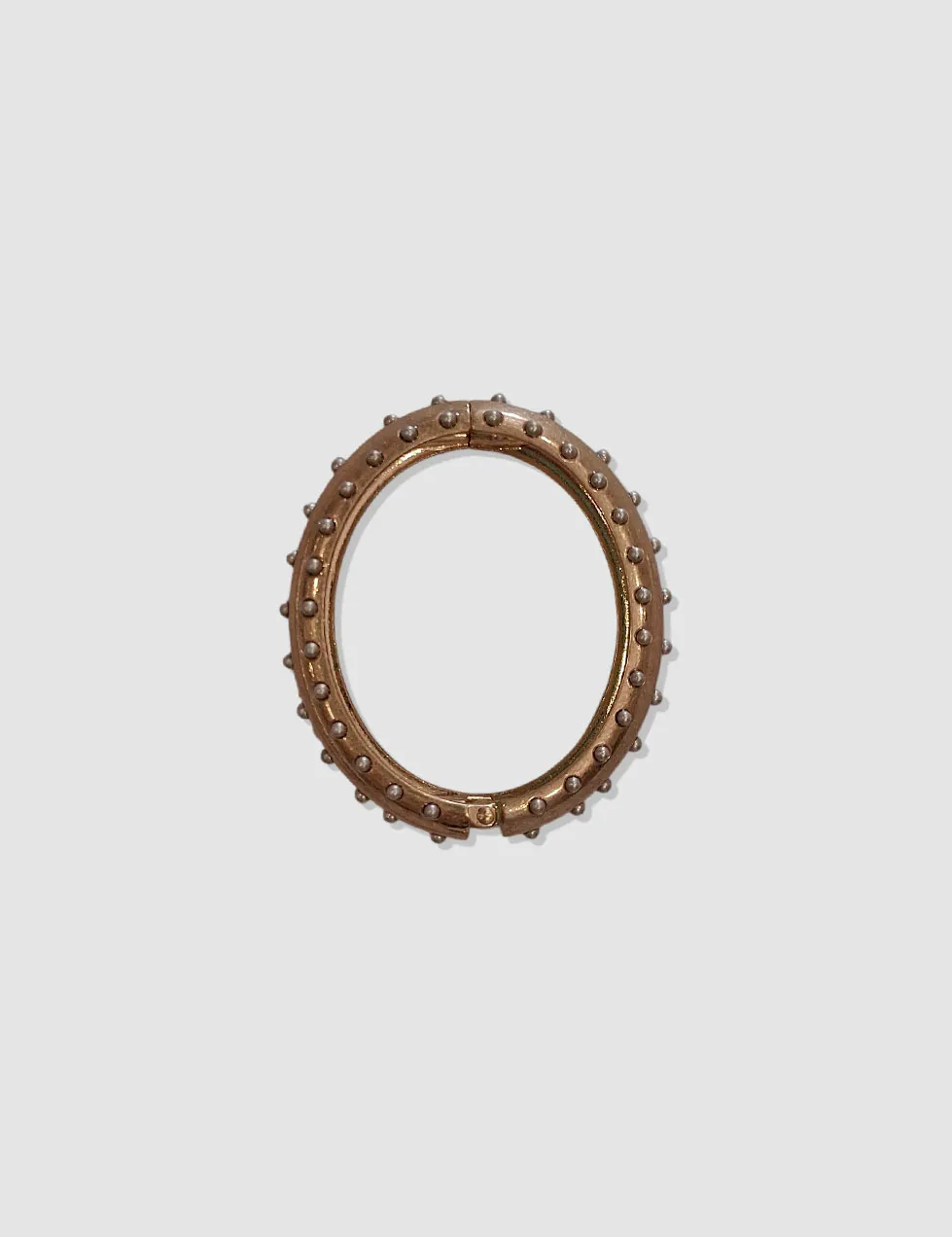 Pulsera Doble Tachuelas Dorada