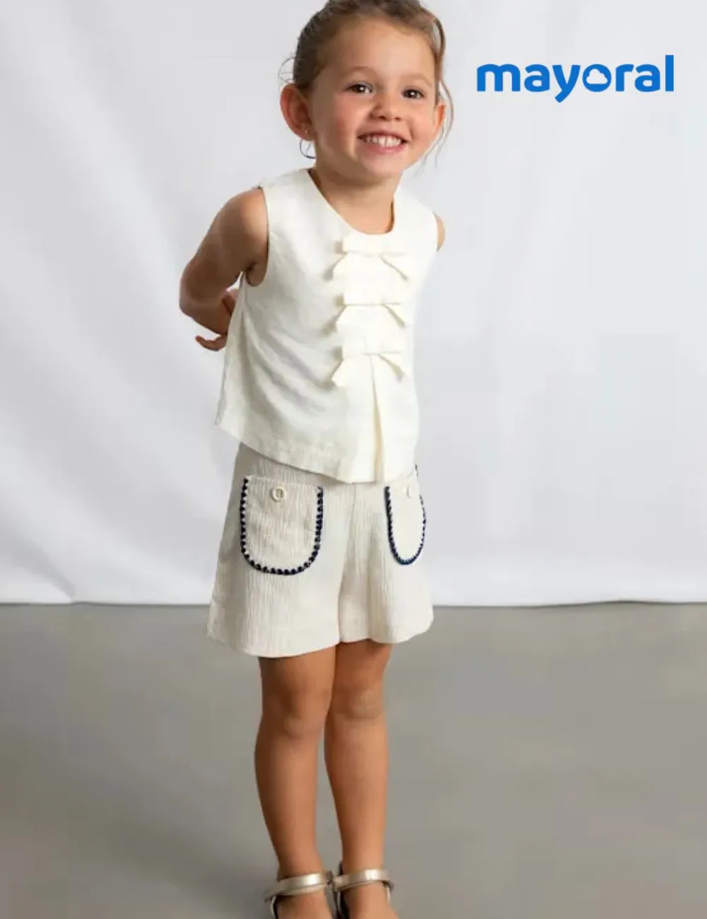 Short Bolsillos Lino