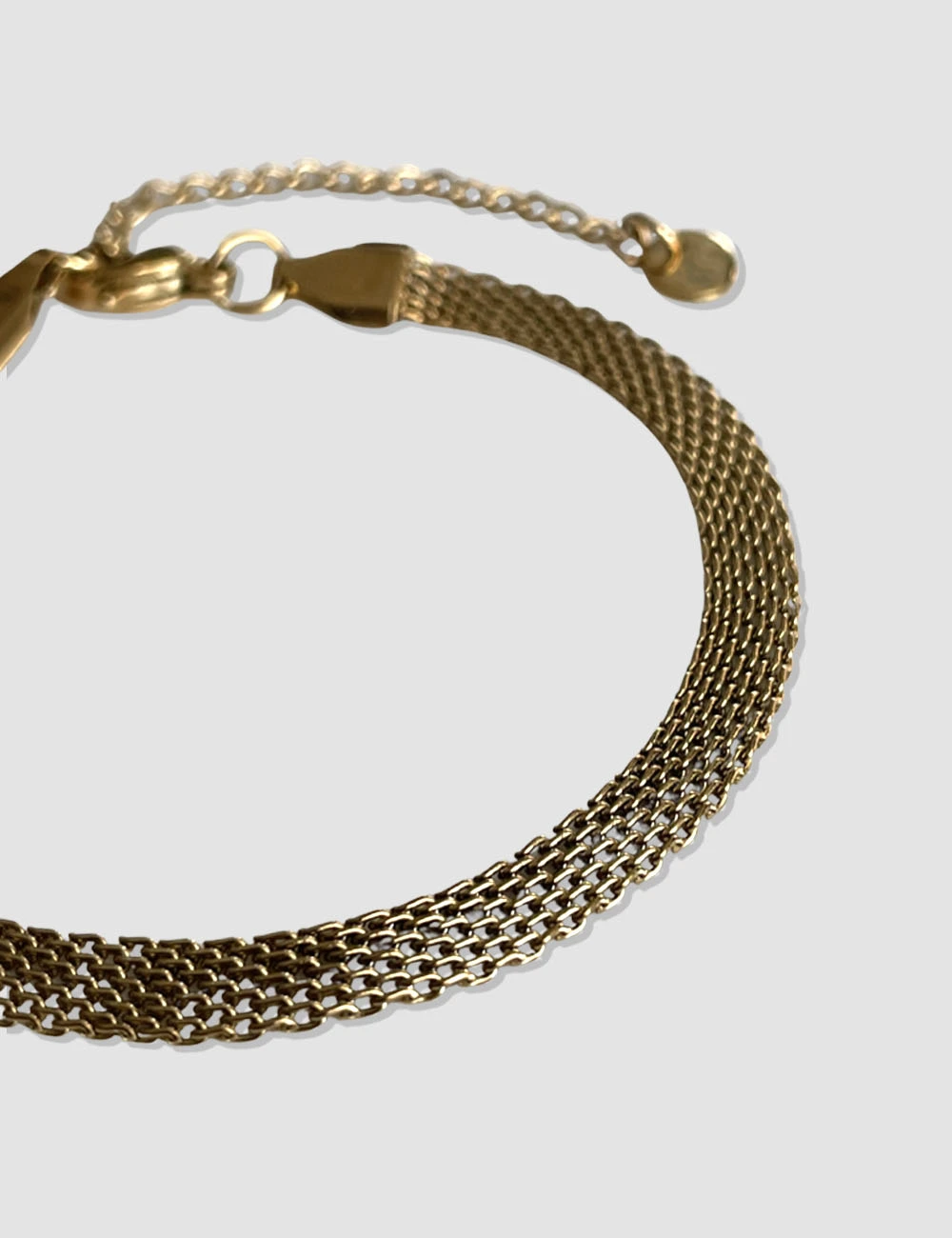 Alternative view of Pulsera Acero Dorada