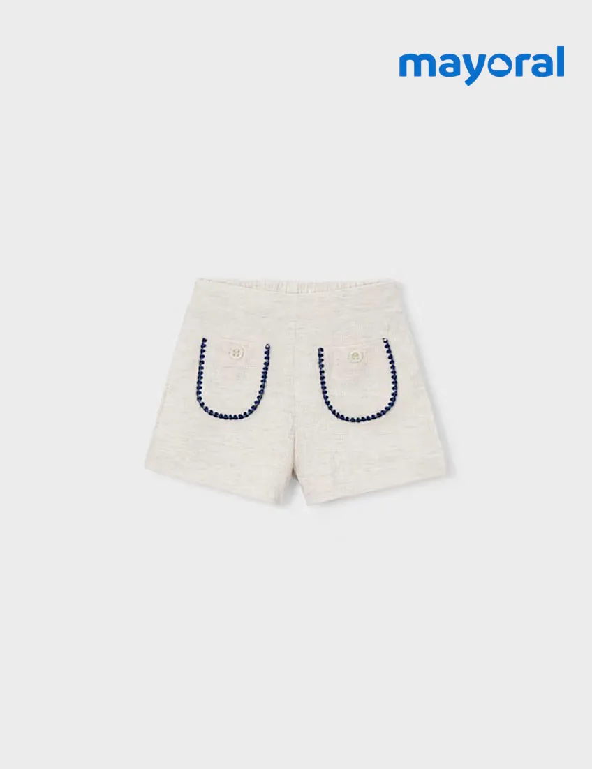 Short Bolsillos Lino