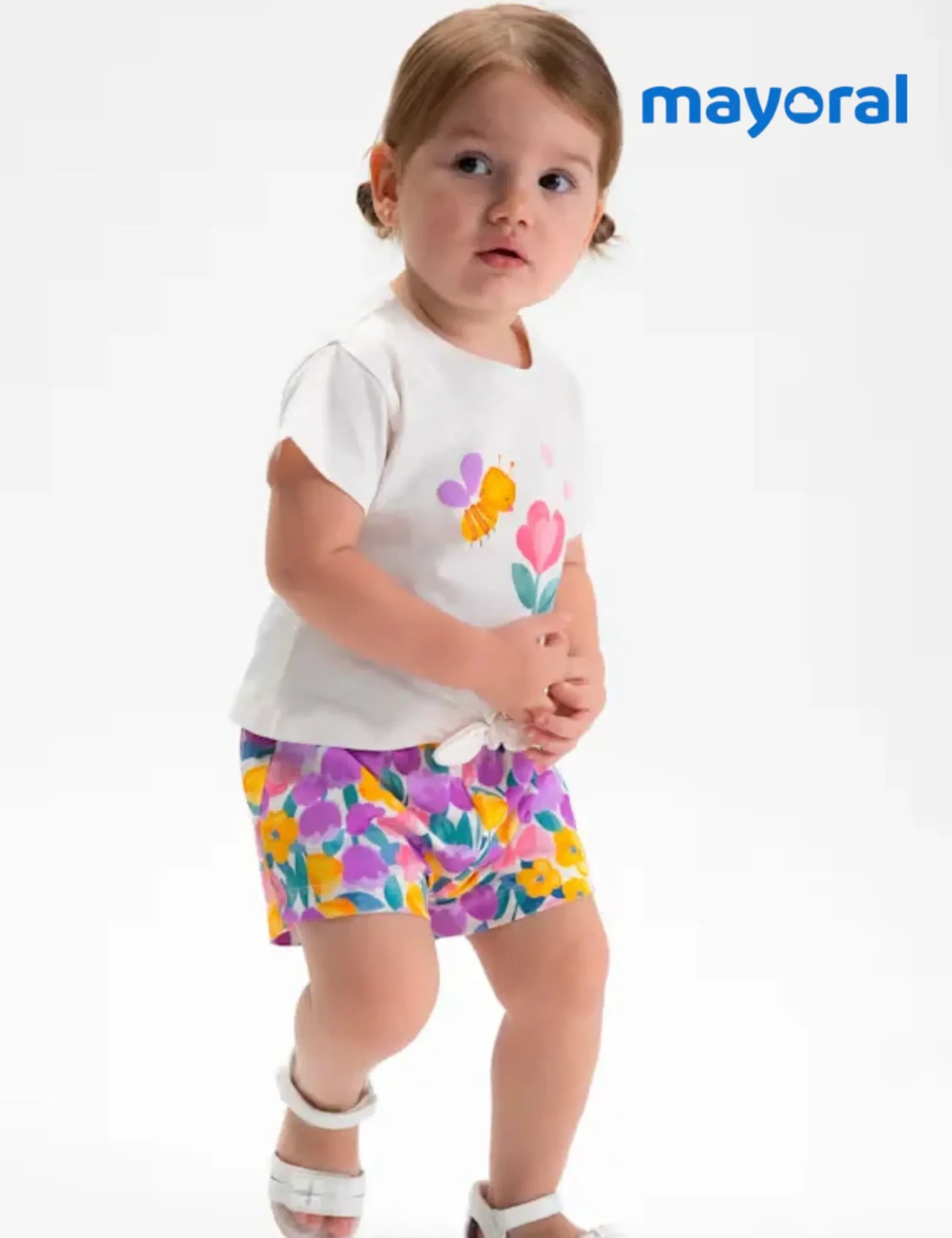 Short estampado Flores