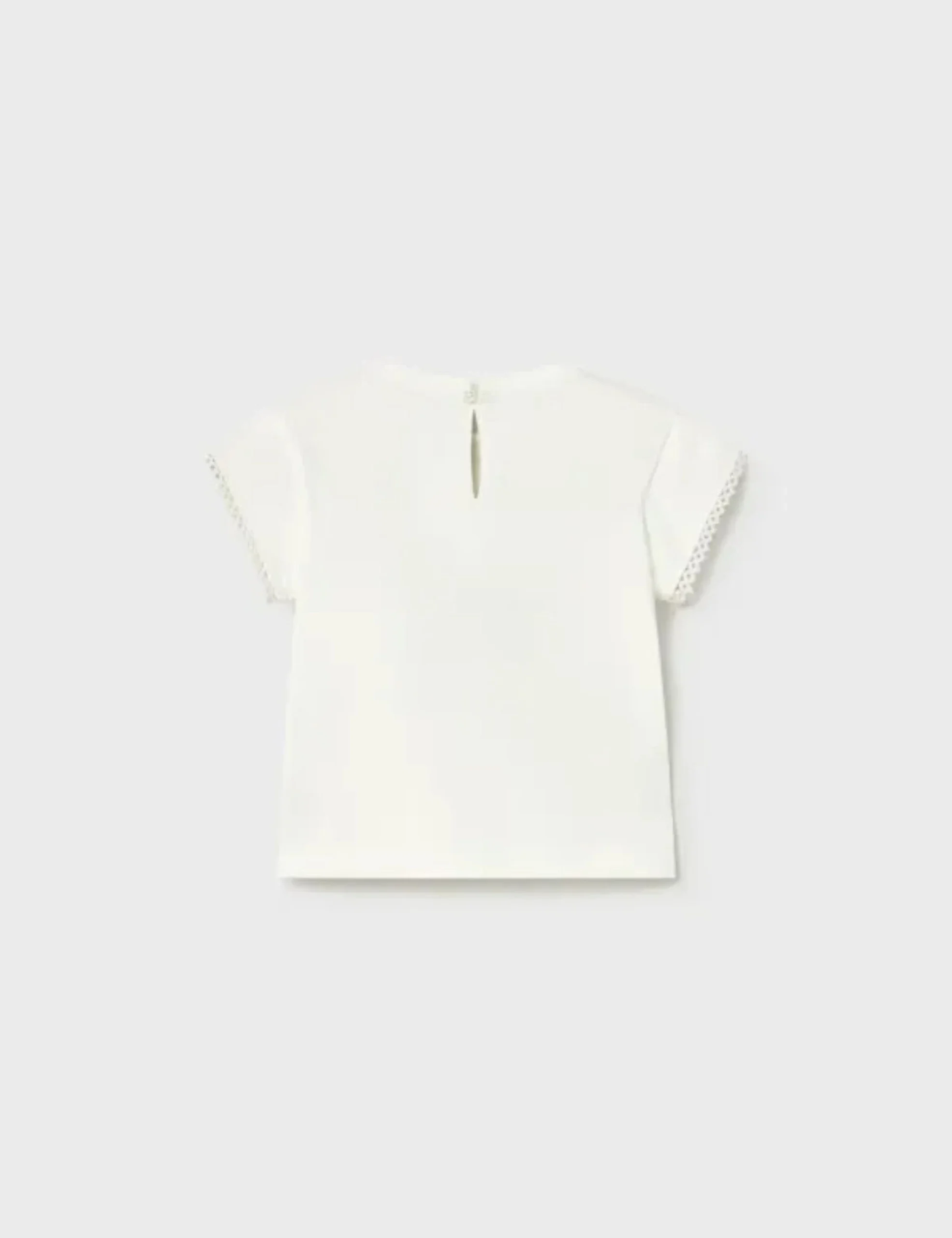 Alternative view of Camiseta Blanca Margaritas