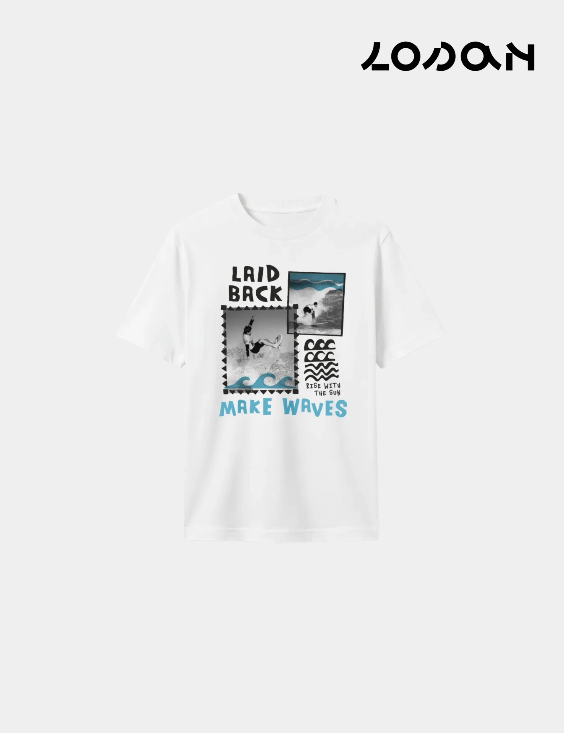 Camiseta Blanca Surf