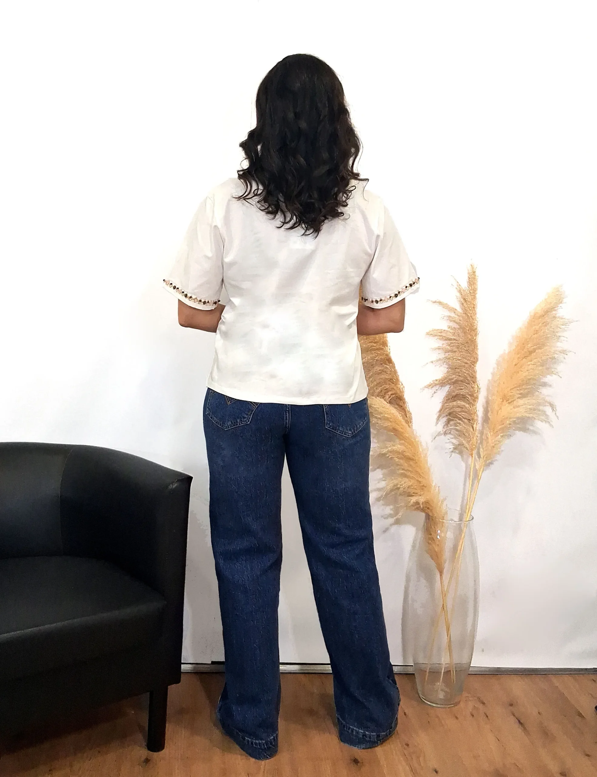 Alternative view of Camiseta Piedras Blanca