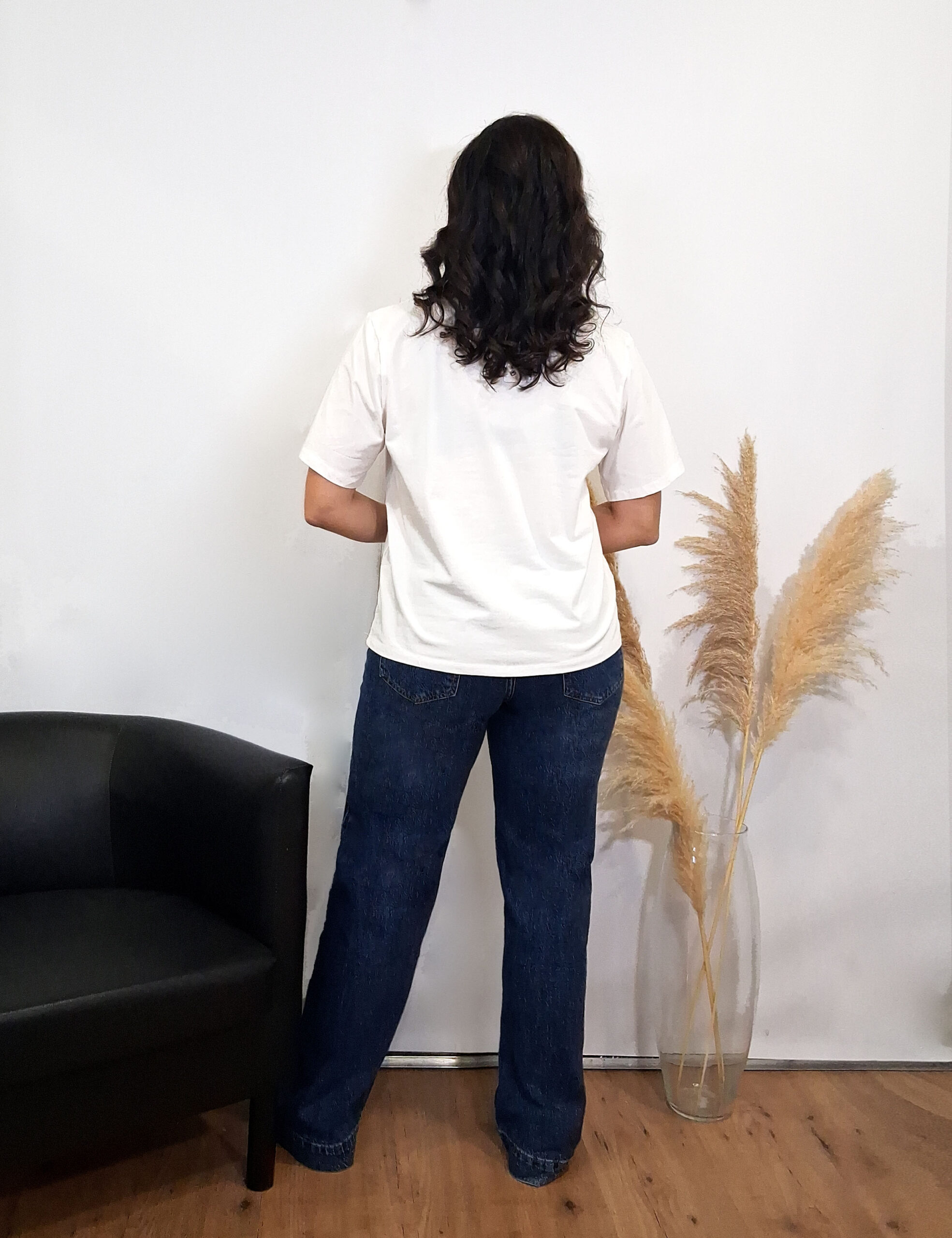 Alternative view of Camiseta Bolsillo Crochet Crudo