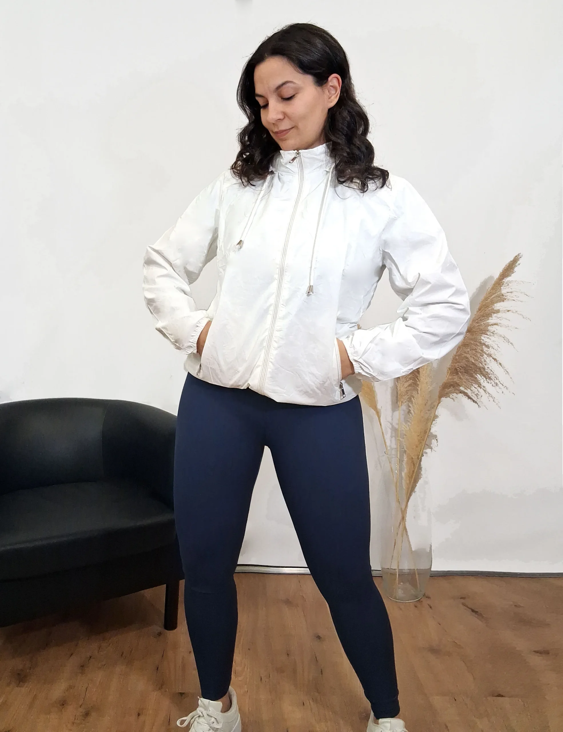 Alternative view of Chaqueta Deporte Blanca