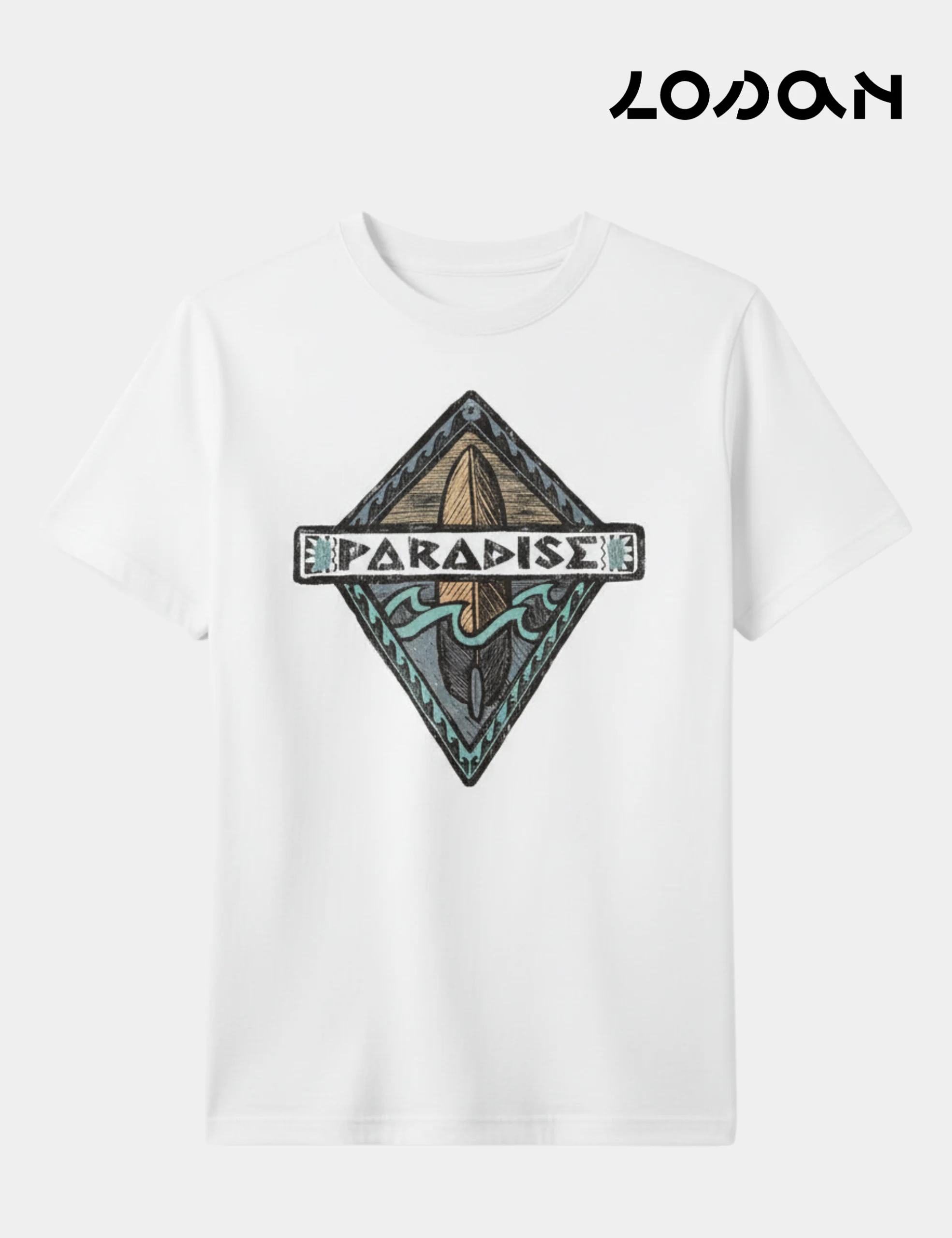 Camiseta Blanca Paradise