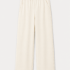 Pantalón Wide-Leg Crema