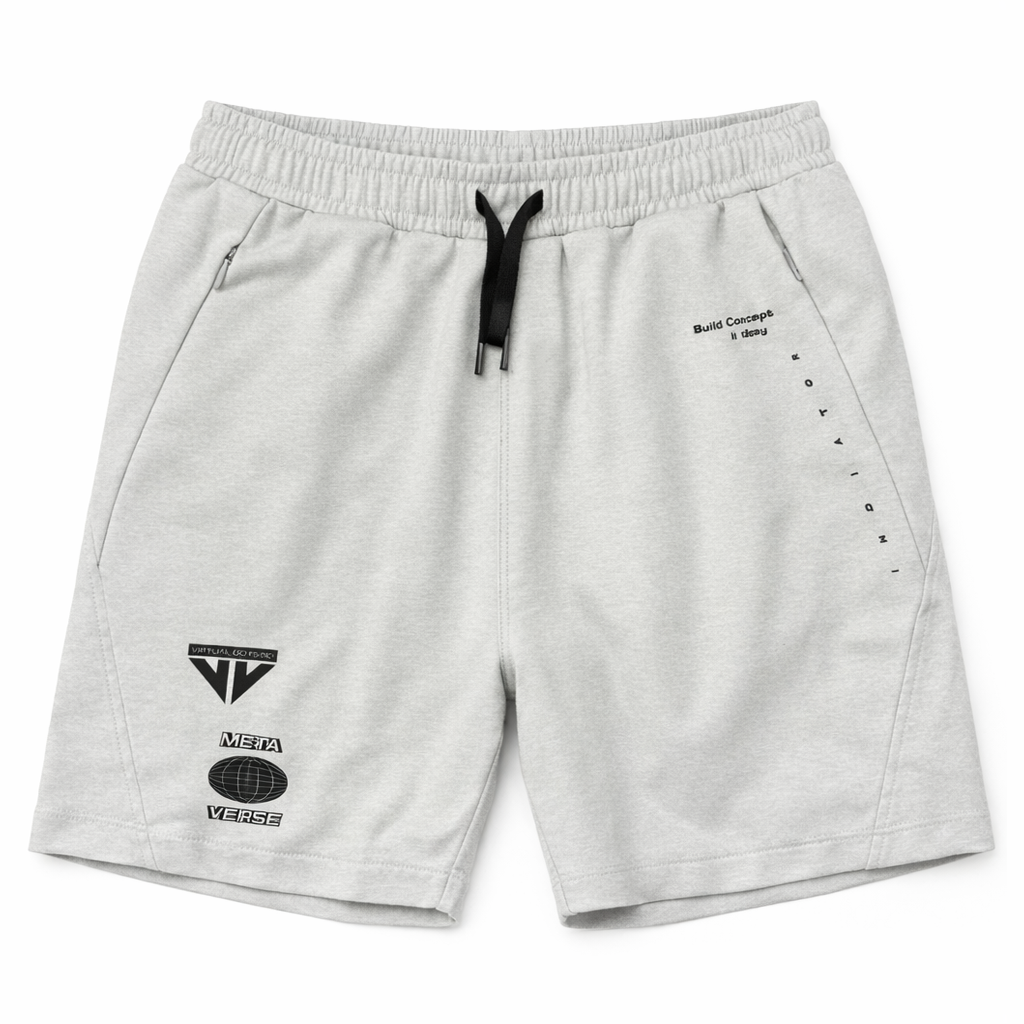 Bermuda Cordones Metaverso Gris
