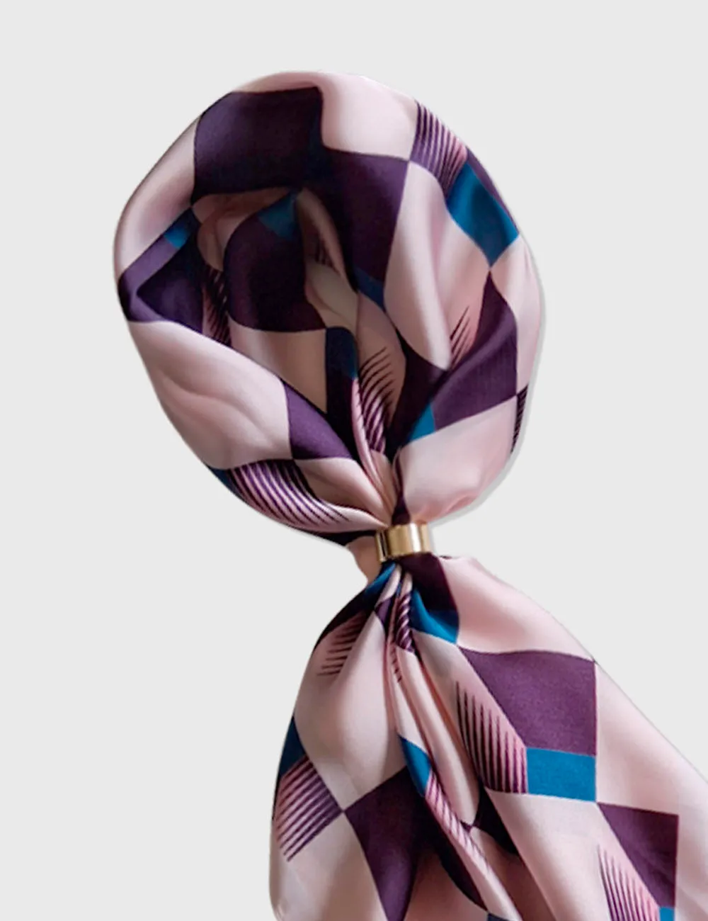 Alternative view of Pañuelo Anilla Lila