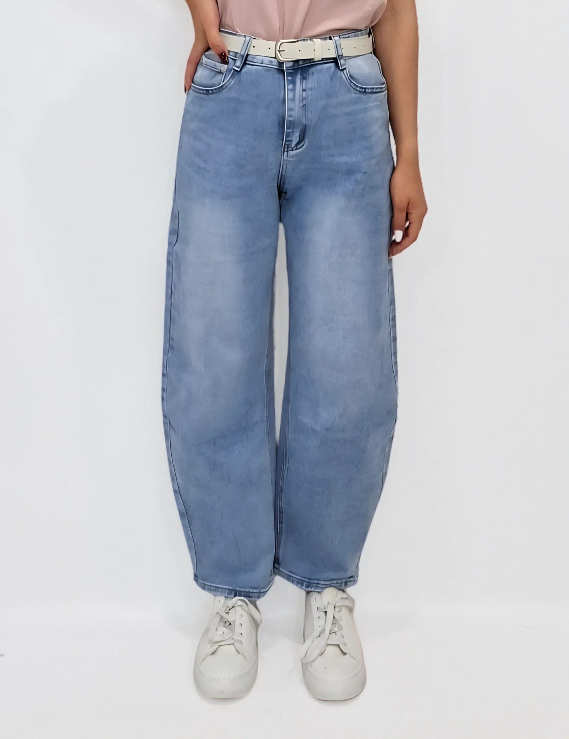 Jeans Globo Denim Claro