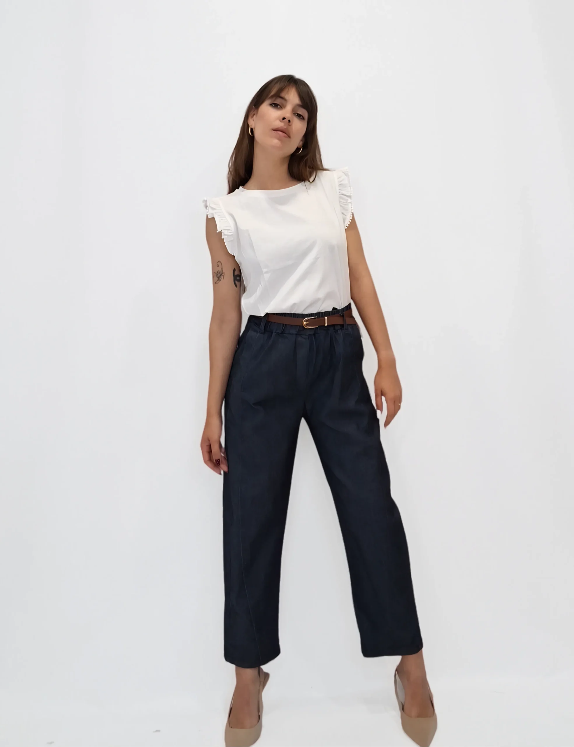 Jeans Globo Denim Oscuro