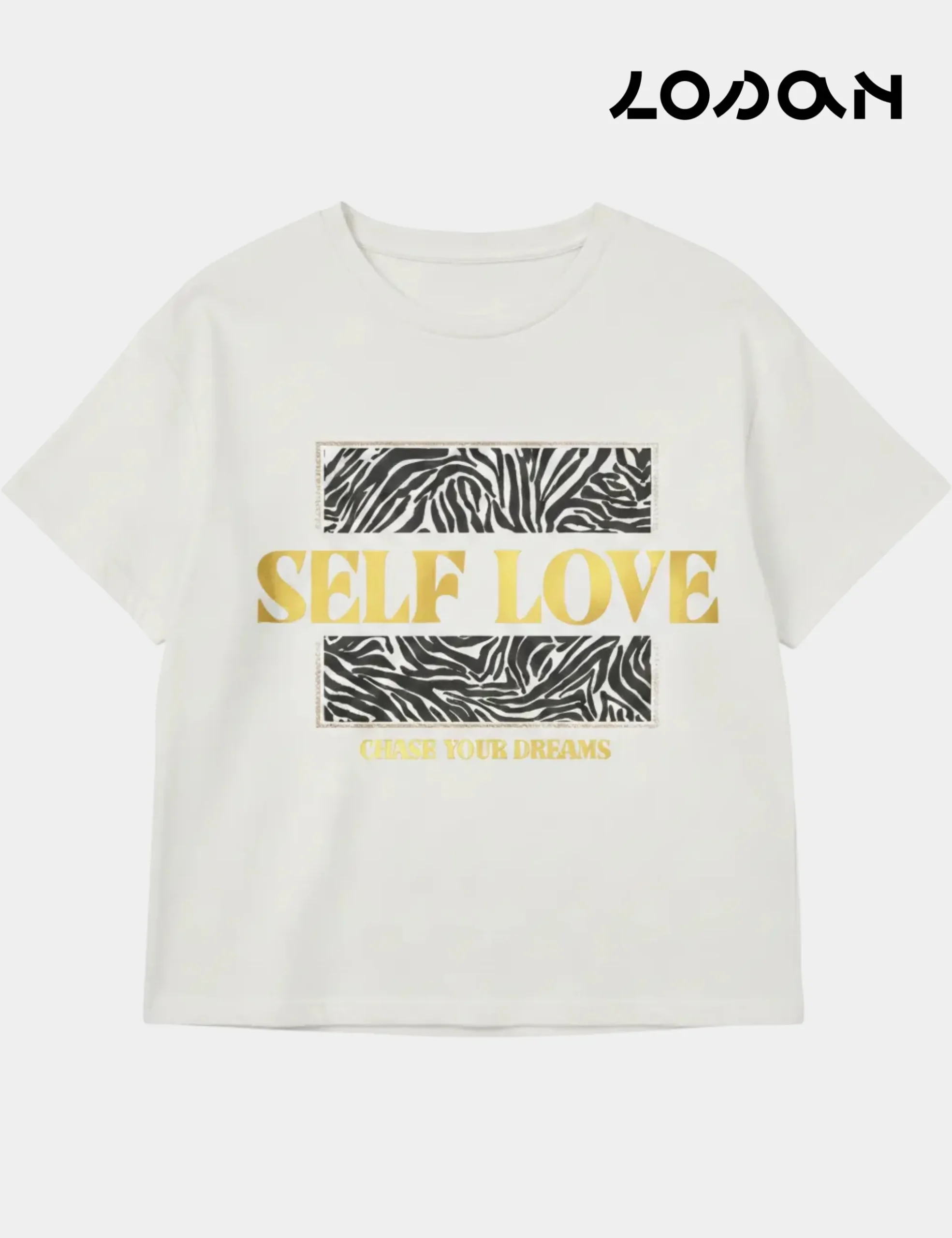 Camiseta Blanca Animal