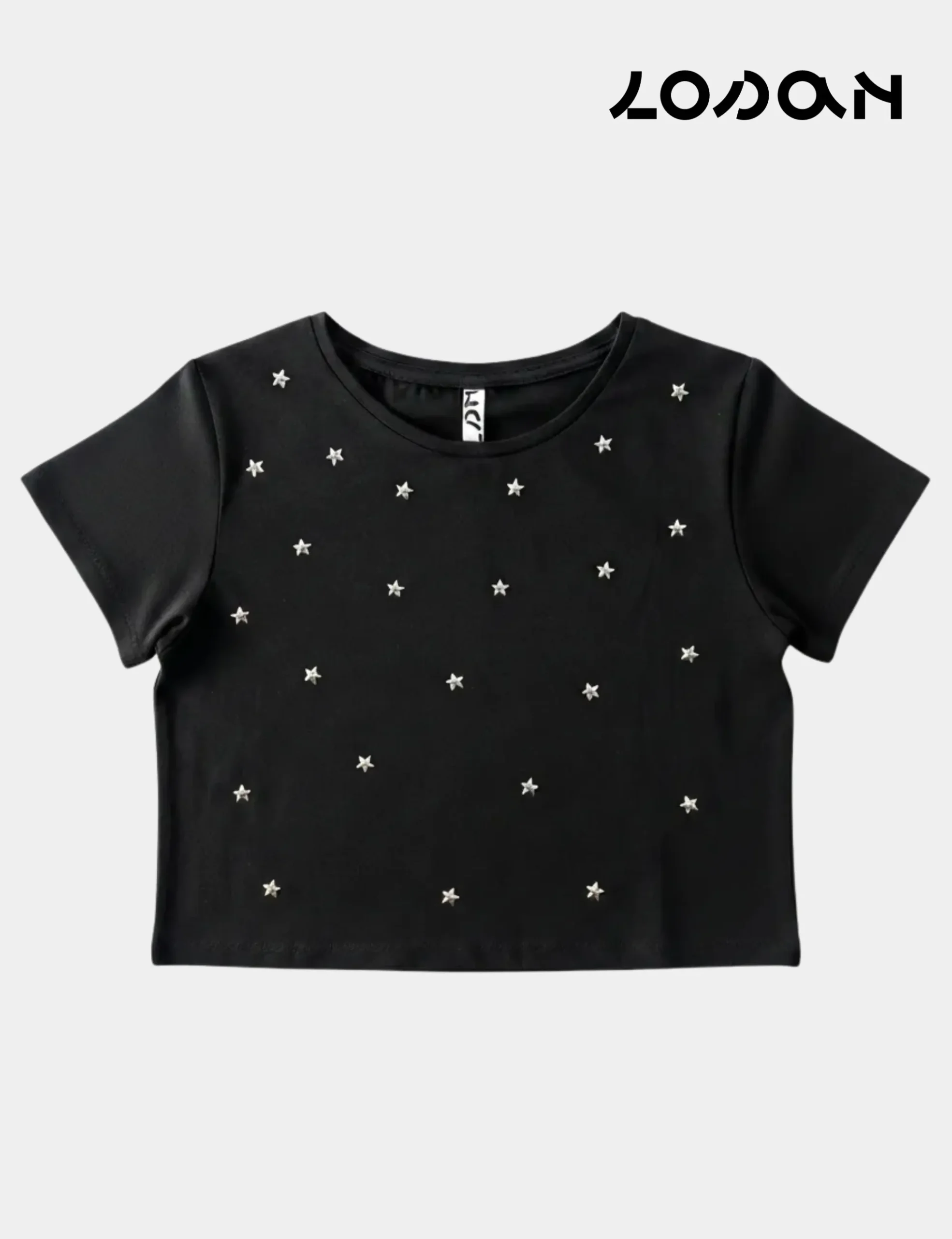 Camiseta Cropped Estrellas