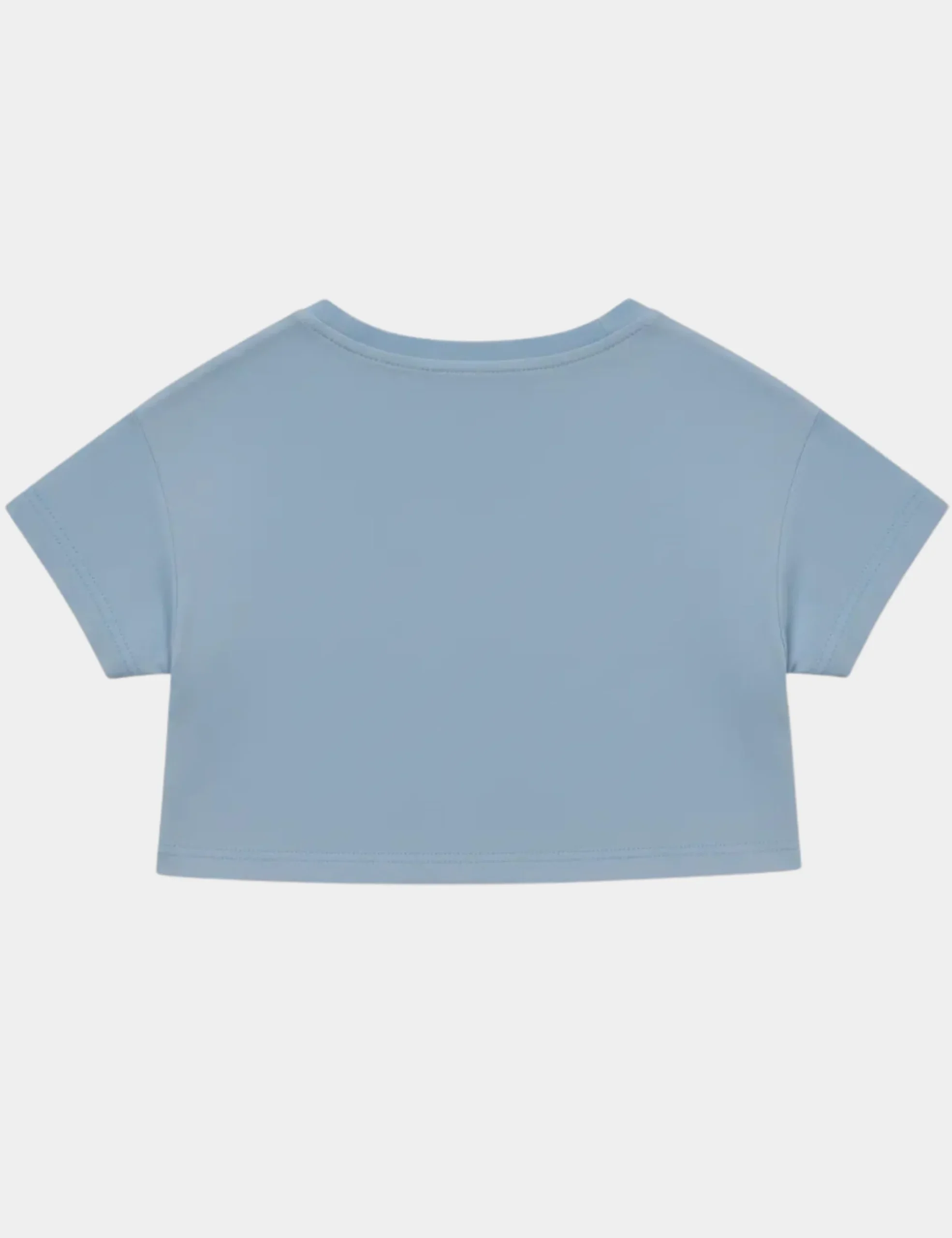 Alternative view of Camiseta Cropped Celeste