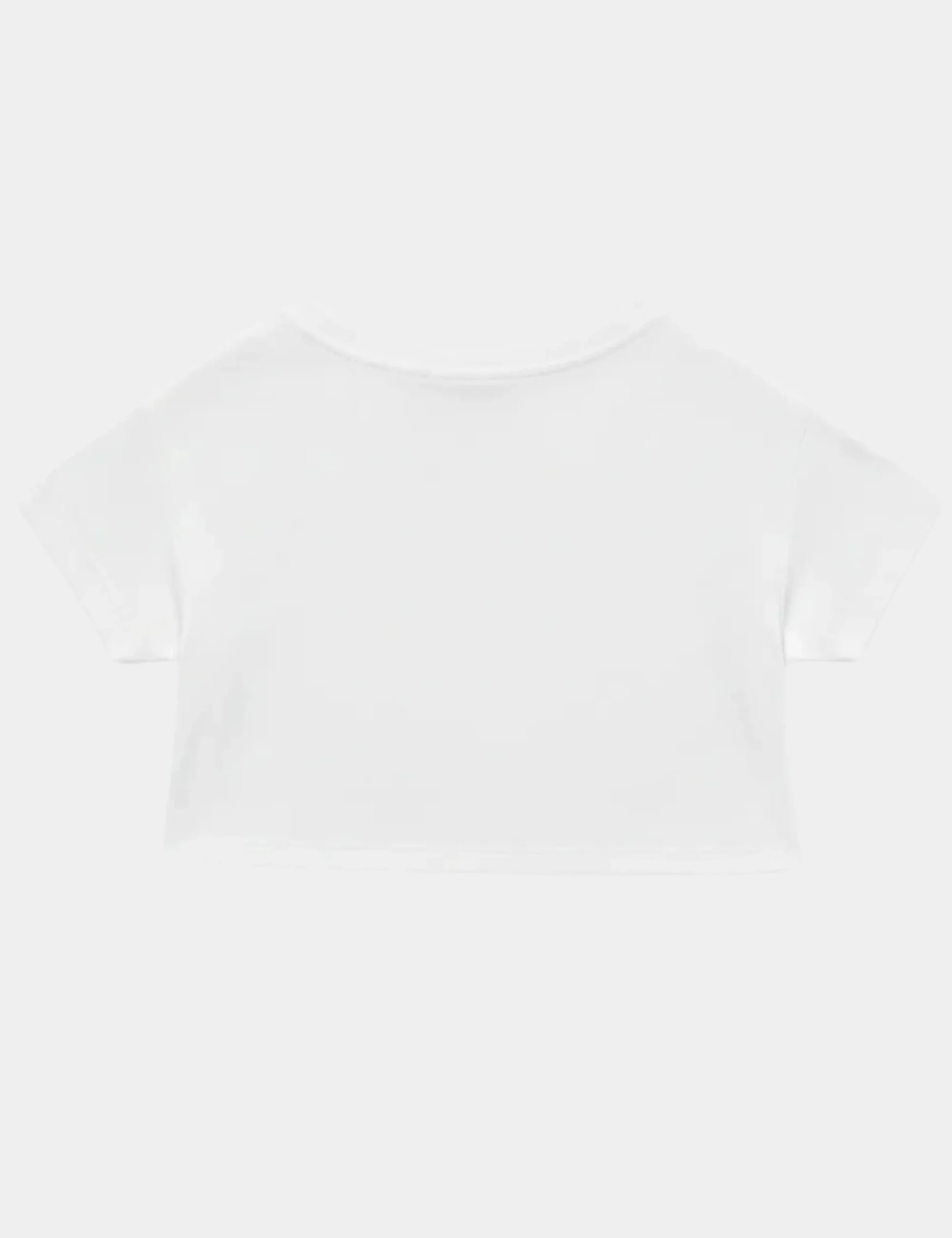 Alternative view of Camiseta Cropped Blanca