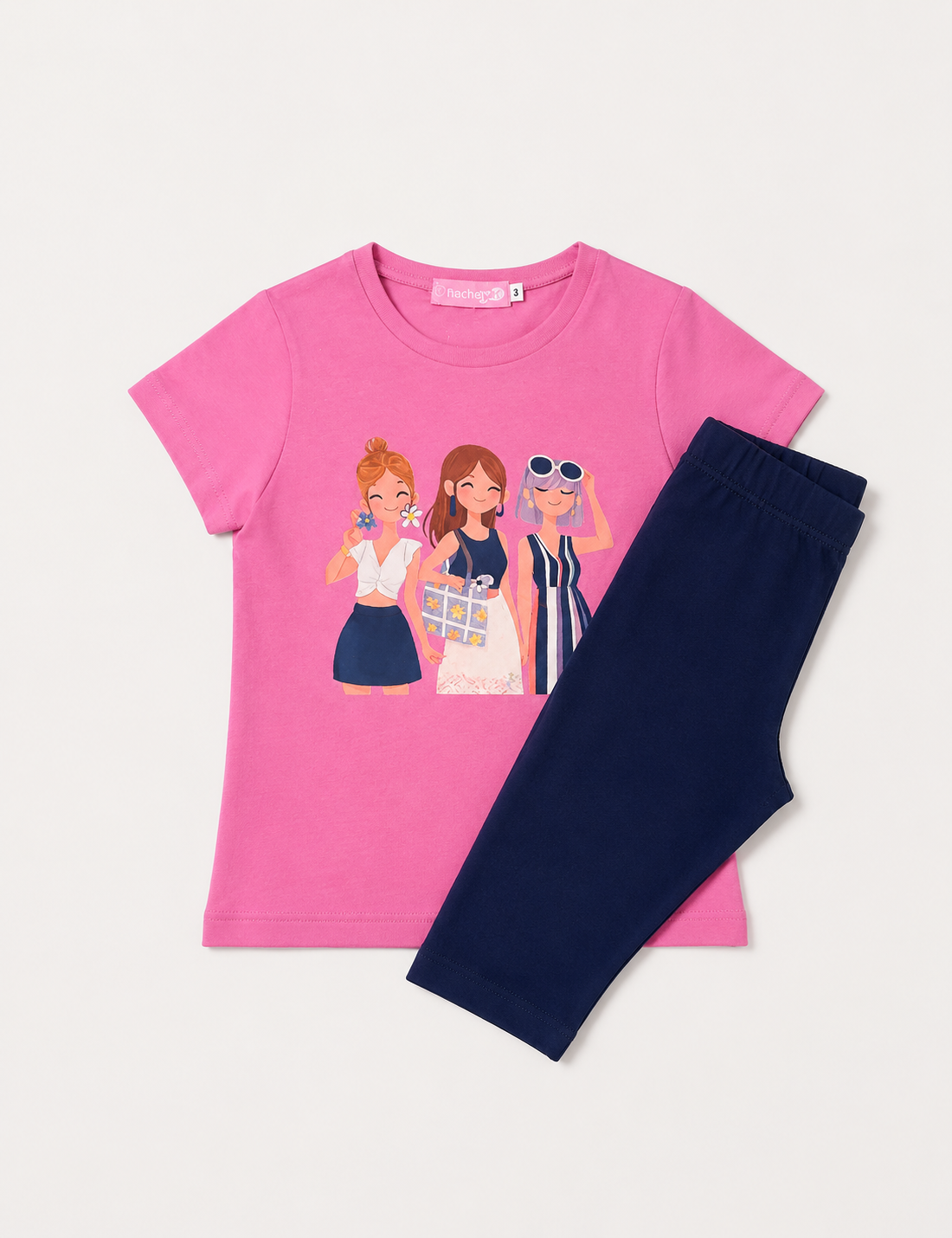 Alternative view of Conjunto Muñecas Malva y Marino