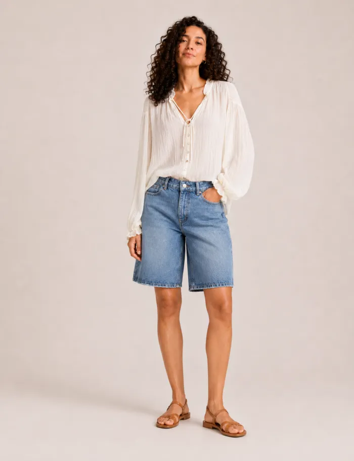 Camisa Lisa Cordel Crudo