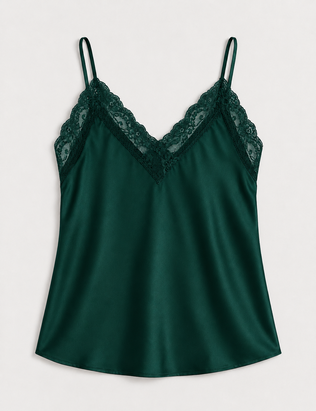 Top Lencero Raso Verde