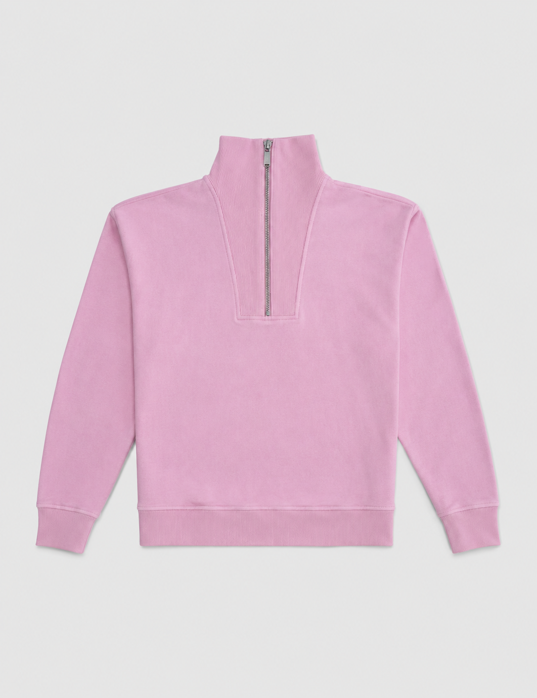 Alternative view of Sudadera Cremallera Junior Rosa