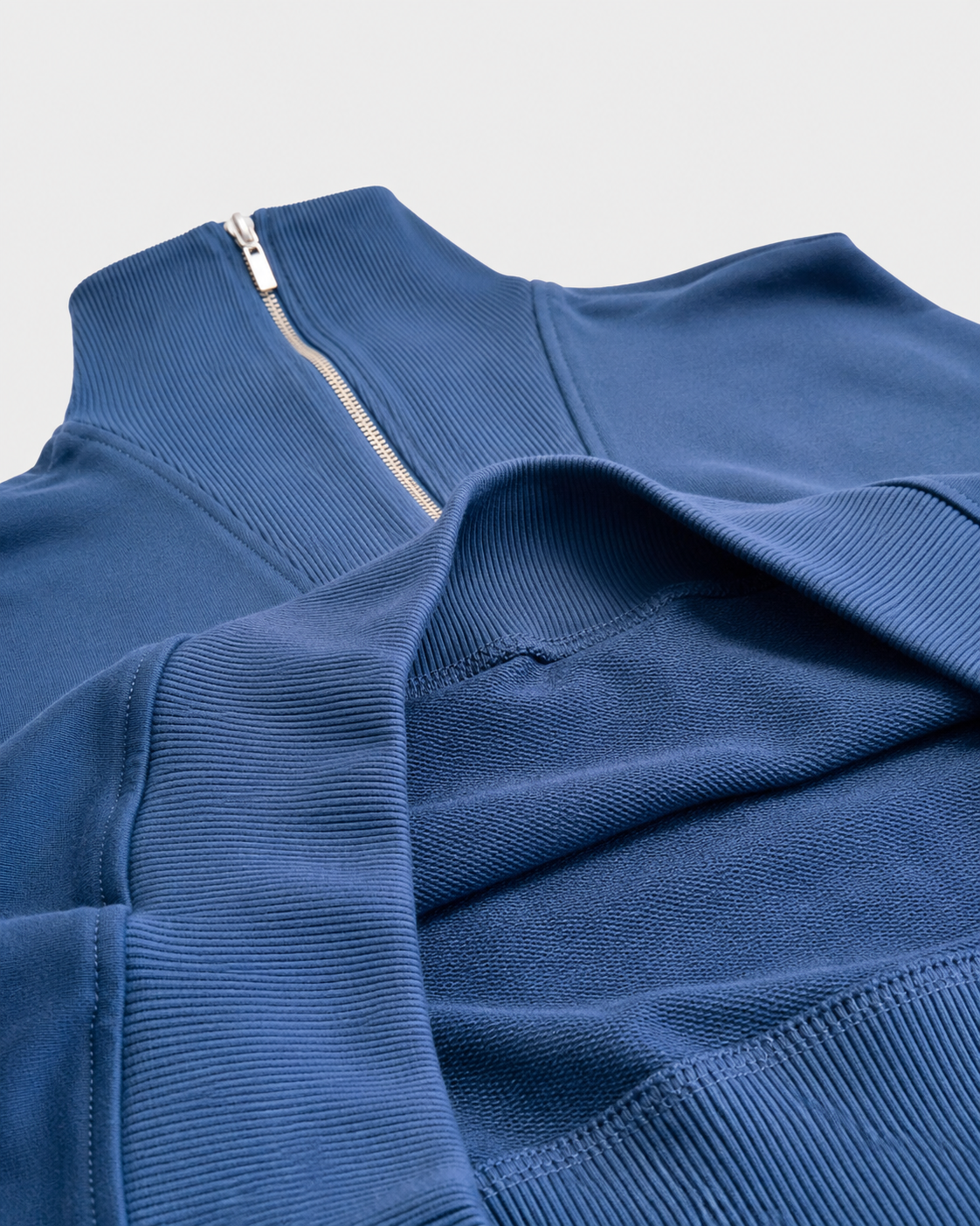 Alternative view of Sudadera Cremallera Junior Azul