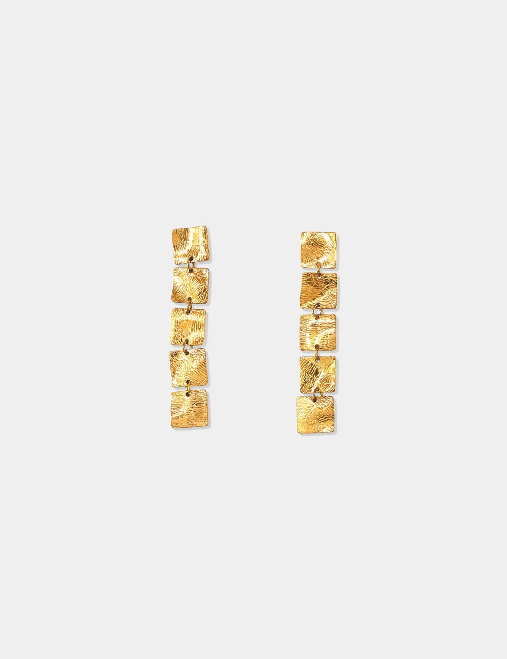 Pendientes Cuadrados Dorados