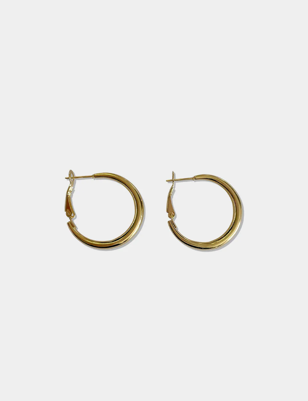 Pendientes Acero Aro Dorado