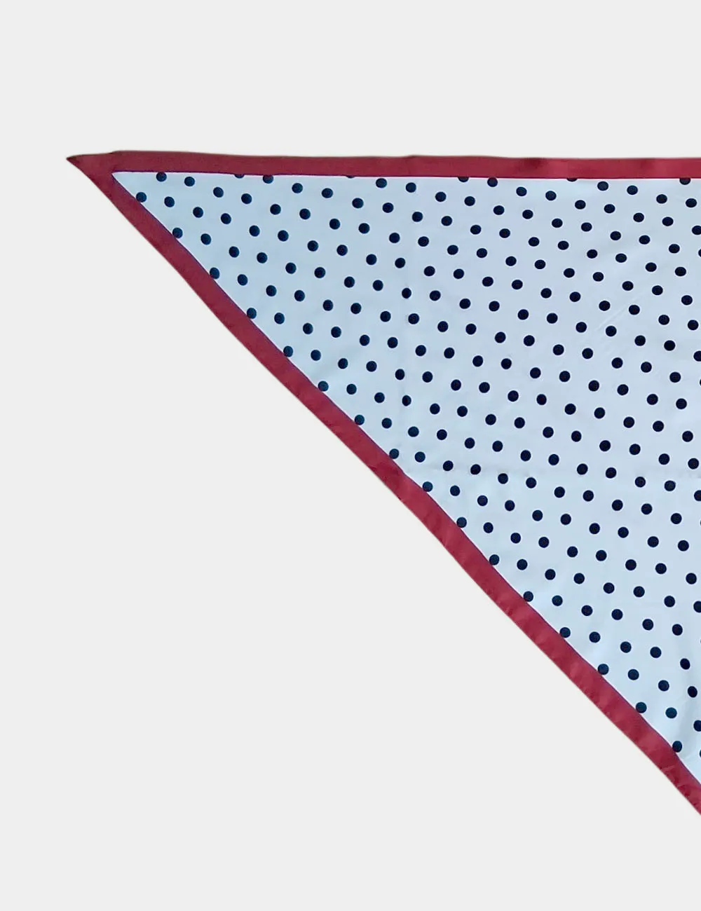 Alternative view of Pañuelo Lunares Crema