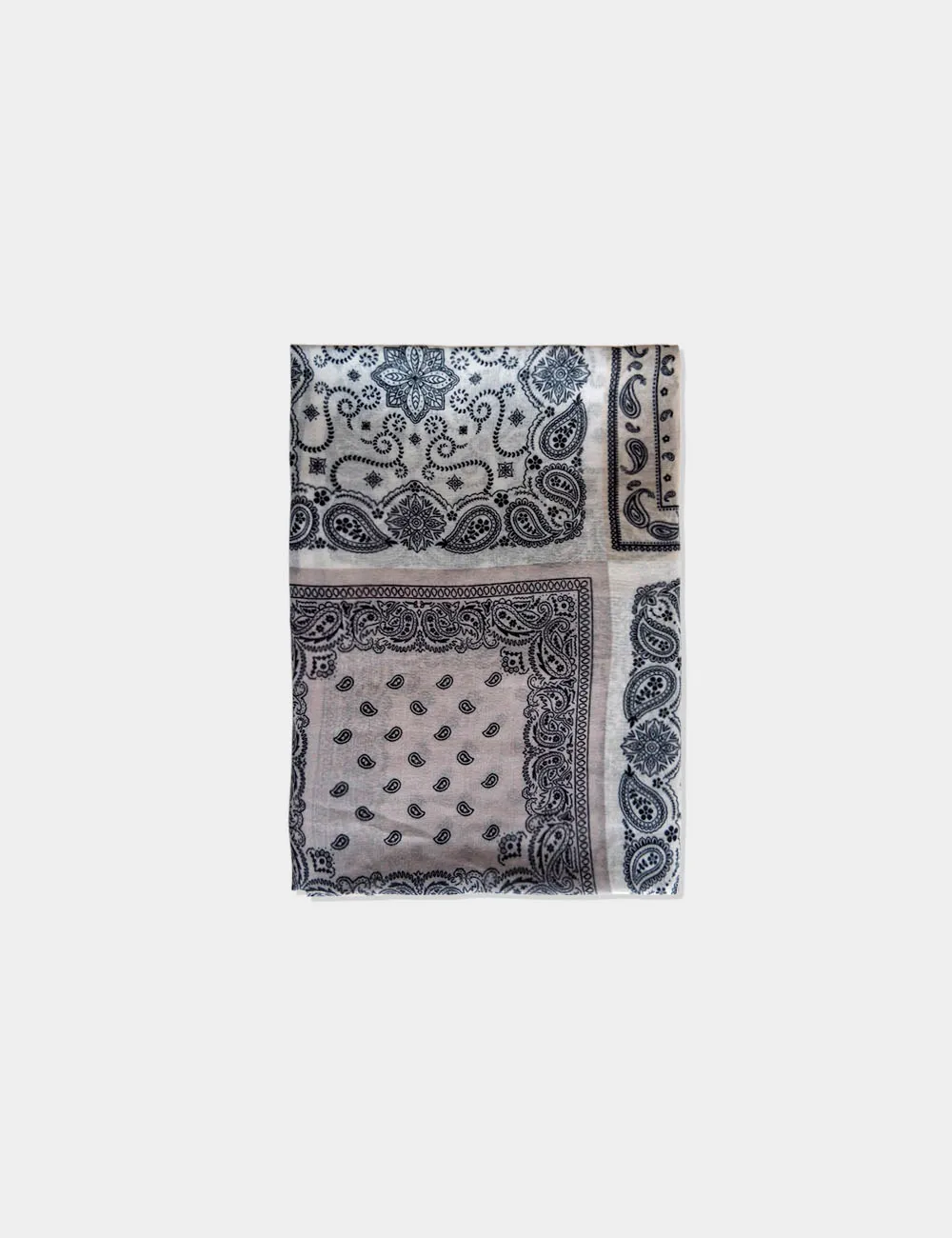 Pañuelo Estampado Bandana Blanco