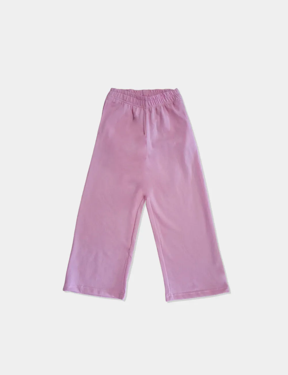 Pantalón Wide Leg Junior Rosa