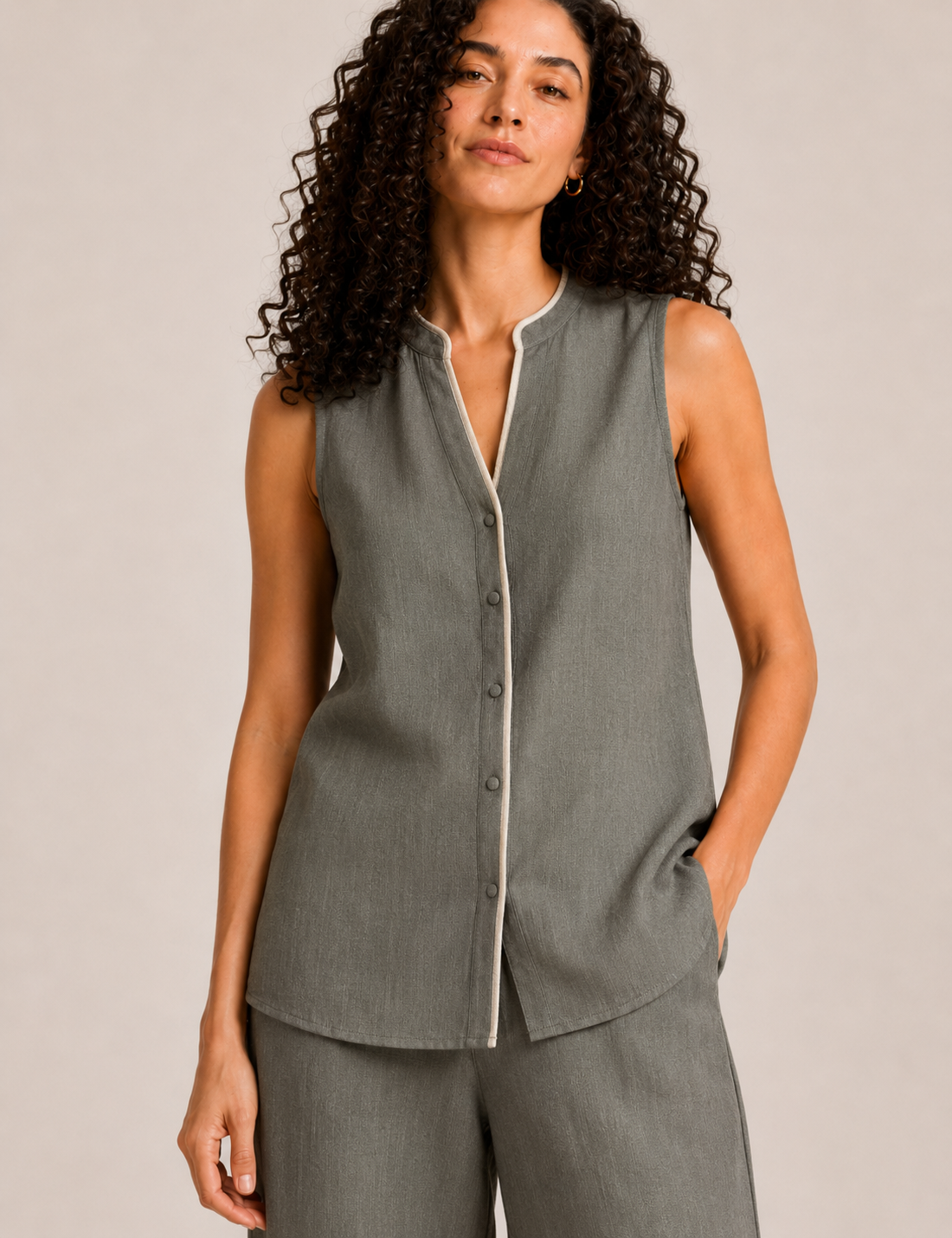 Blusa Contraste Verde