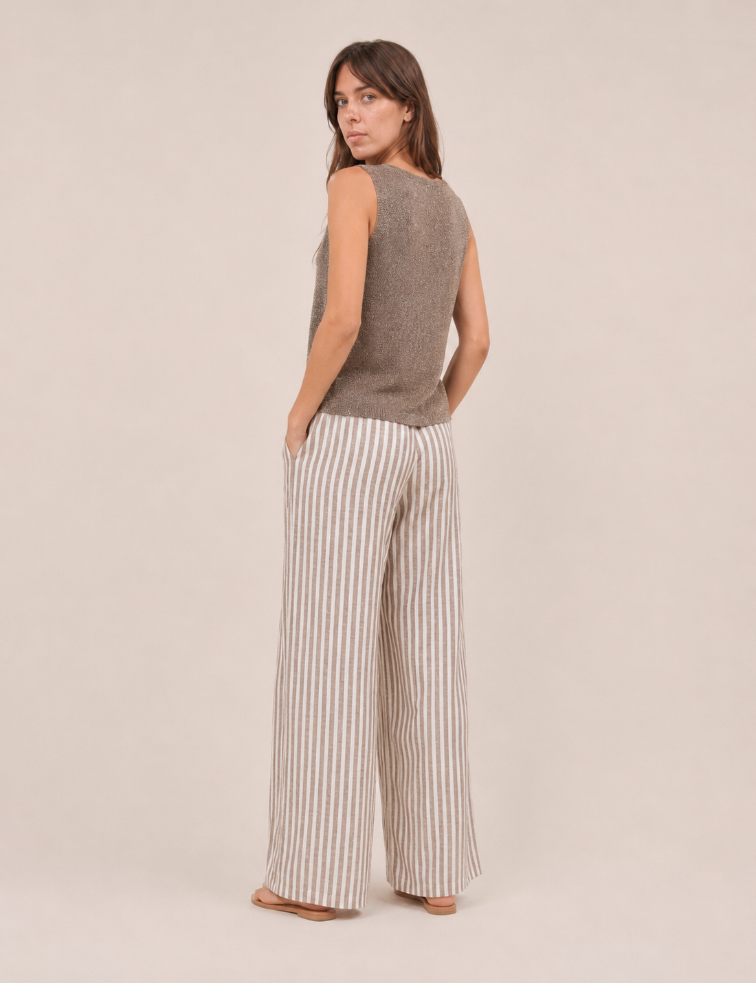 Alternative view of Chaleco Lurex Kaki