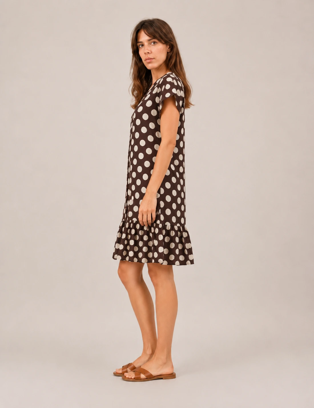 Vestido Volante Lunares