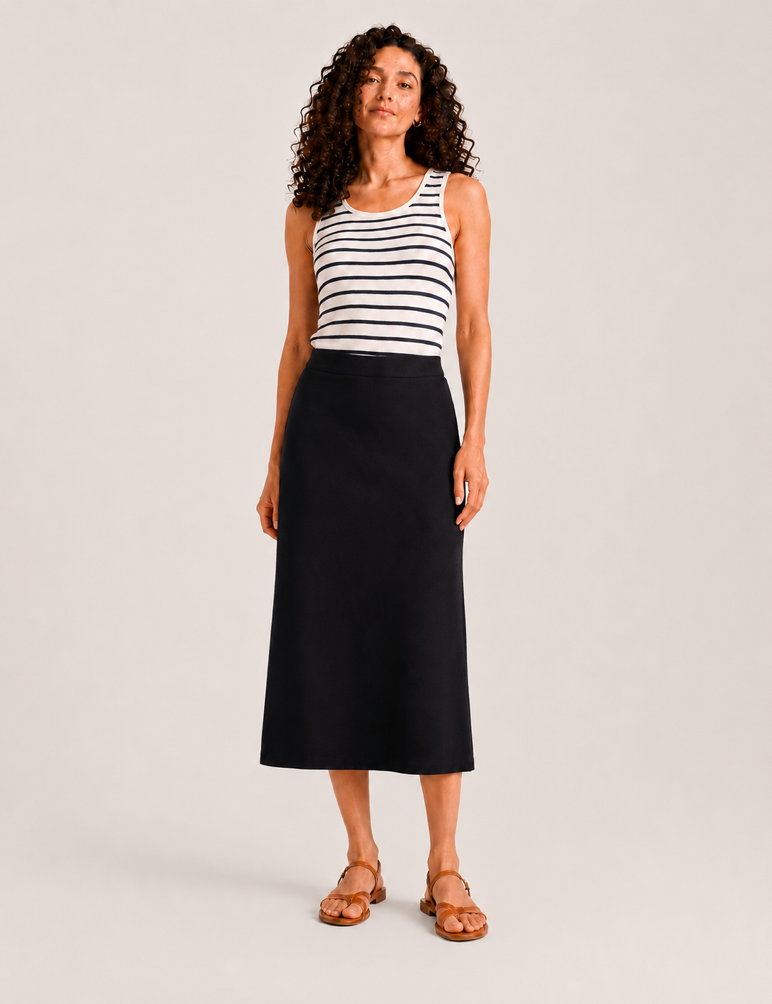 Falda Maxi Negra