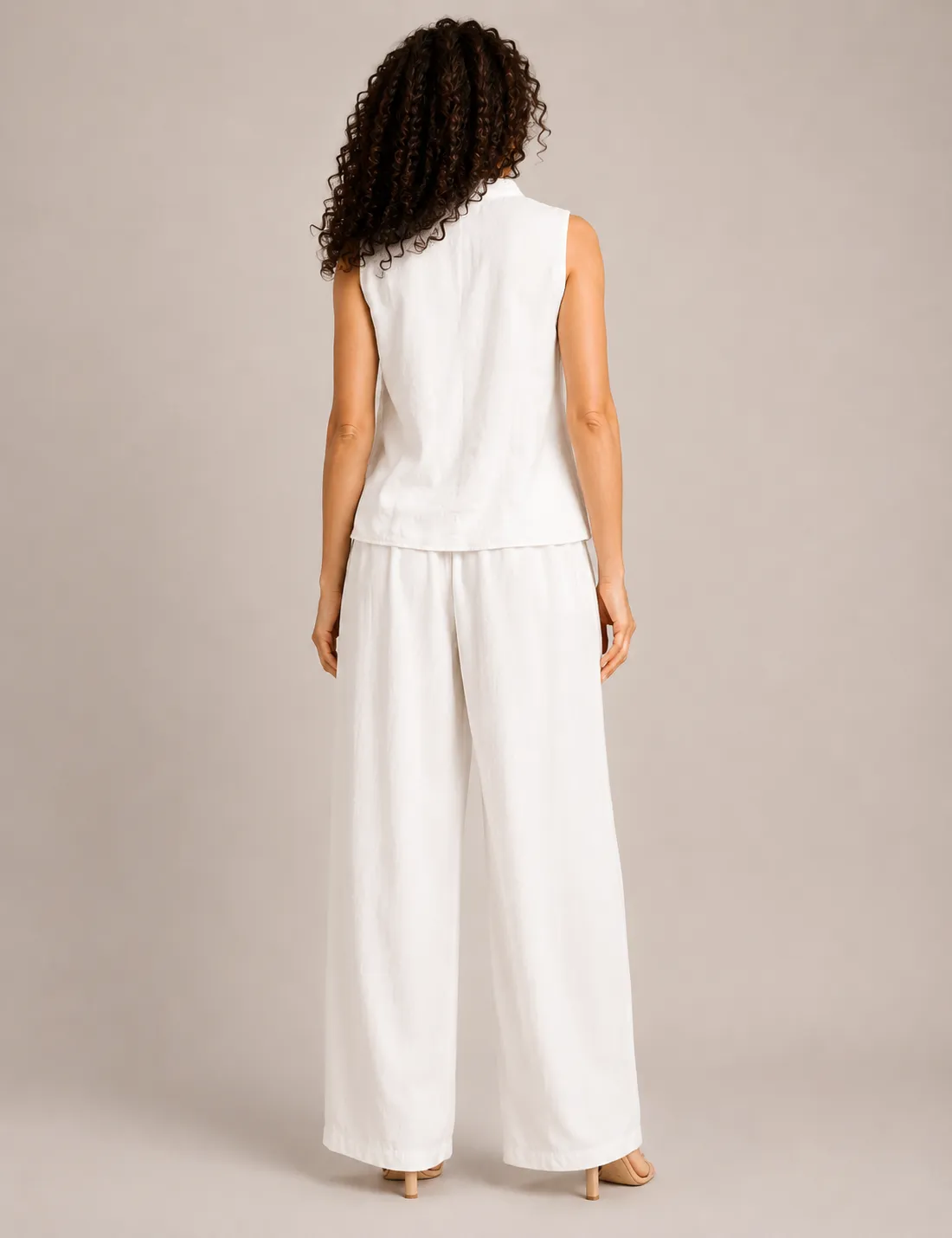 Alternative view of Blusa Botón Blanco