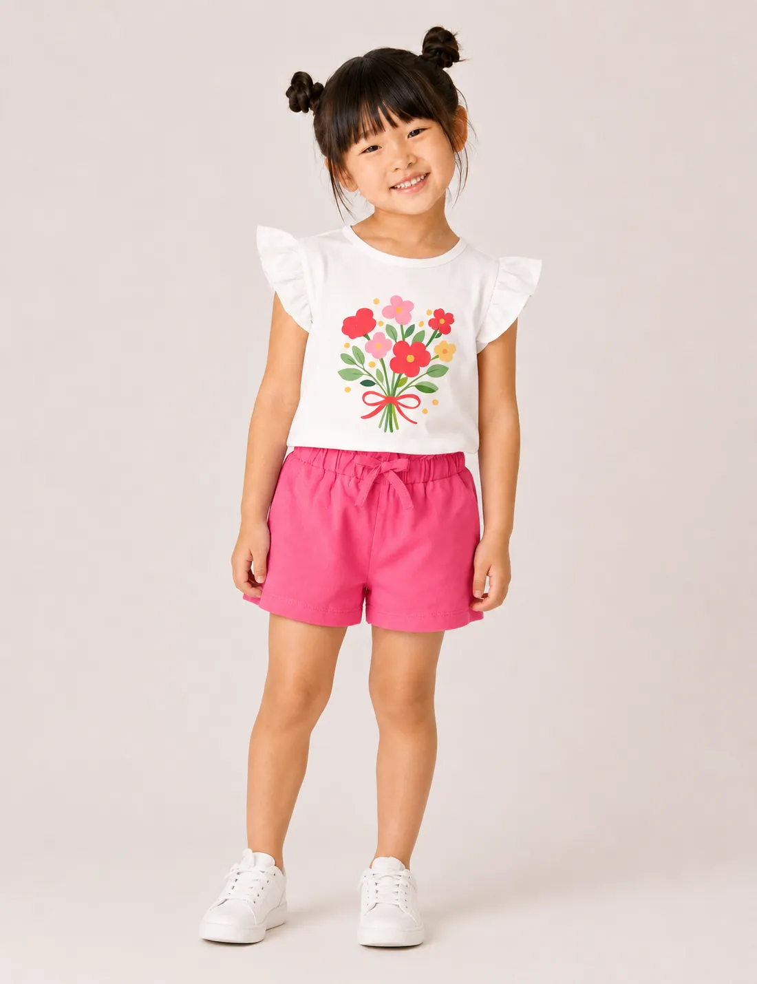 Conjunto Short Coral