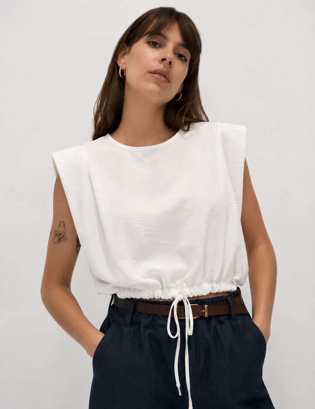 Blusa Goma Blanco