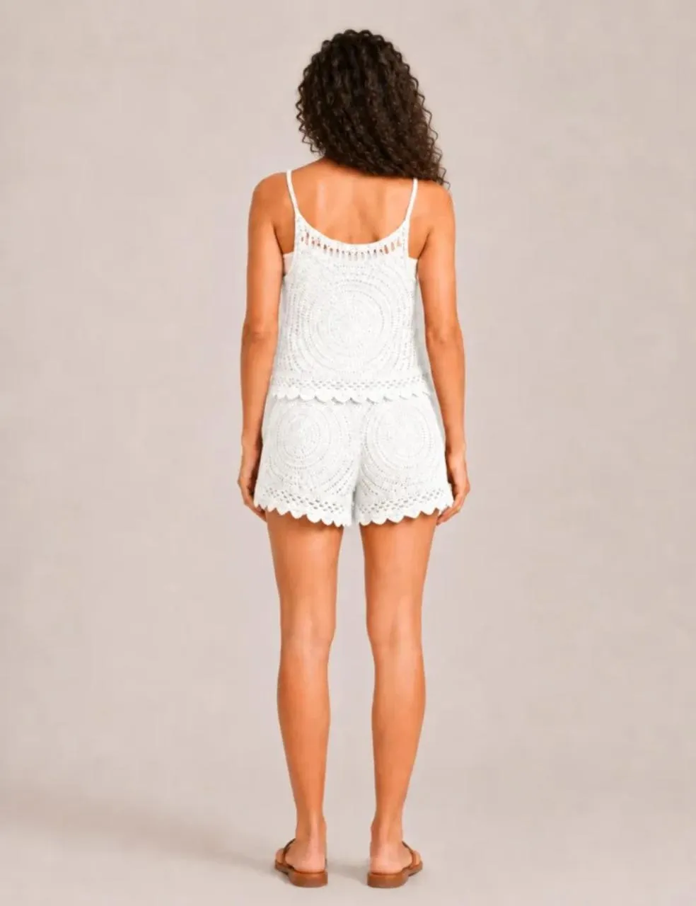 Alternative view of Top Crochet Tirante Blanco