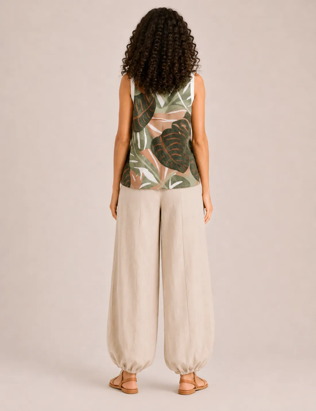 Alternative view of Blusa Estampada Hojas Monstera