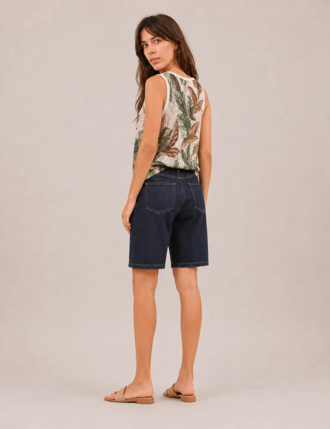 Alternative view of Blusa Estampada Print Hojas