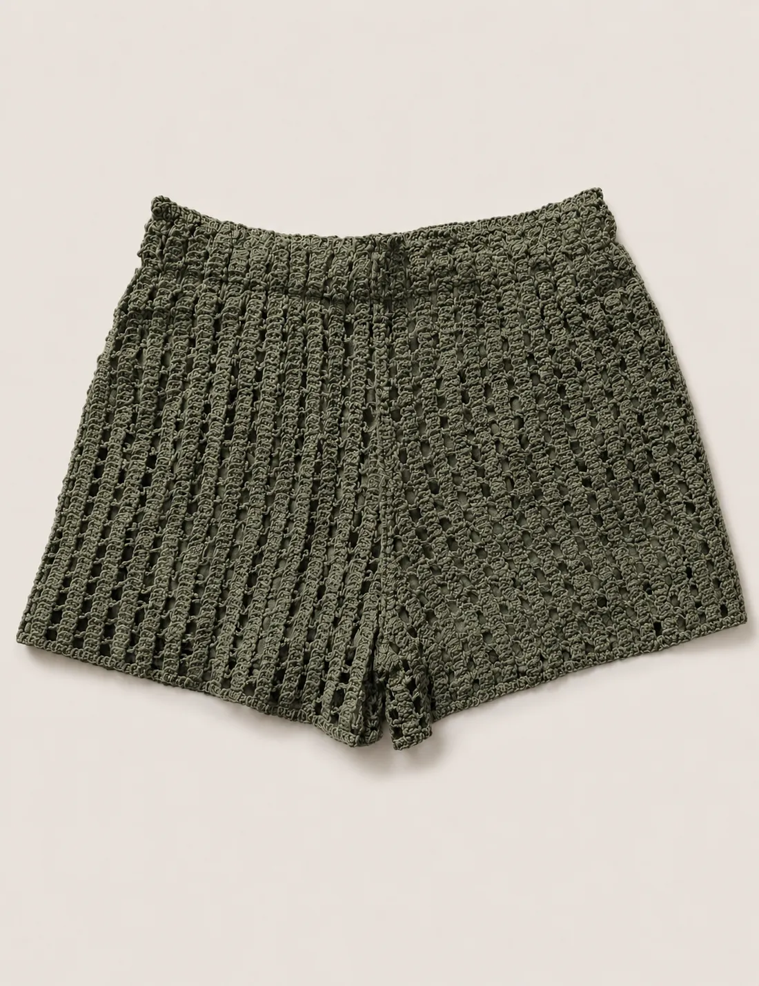 Alternative view of Short Crochet Kaki