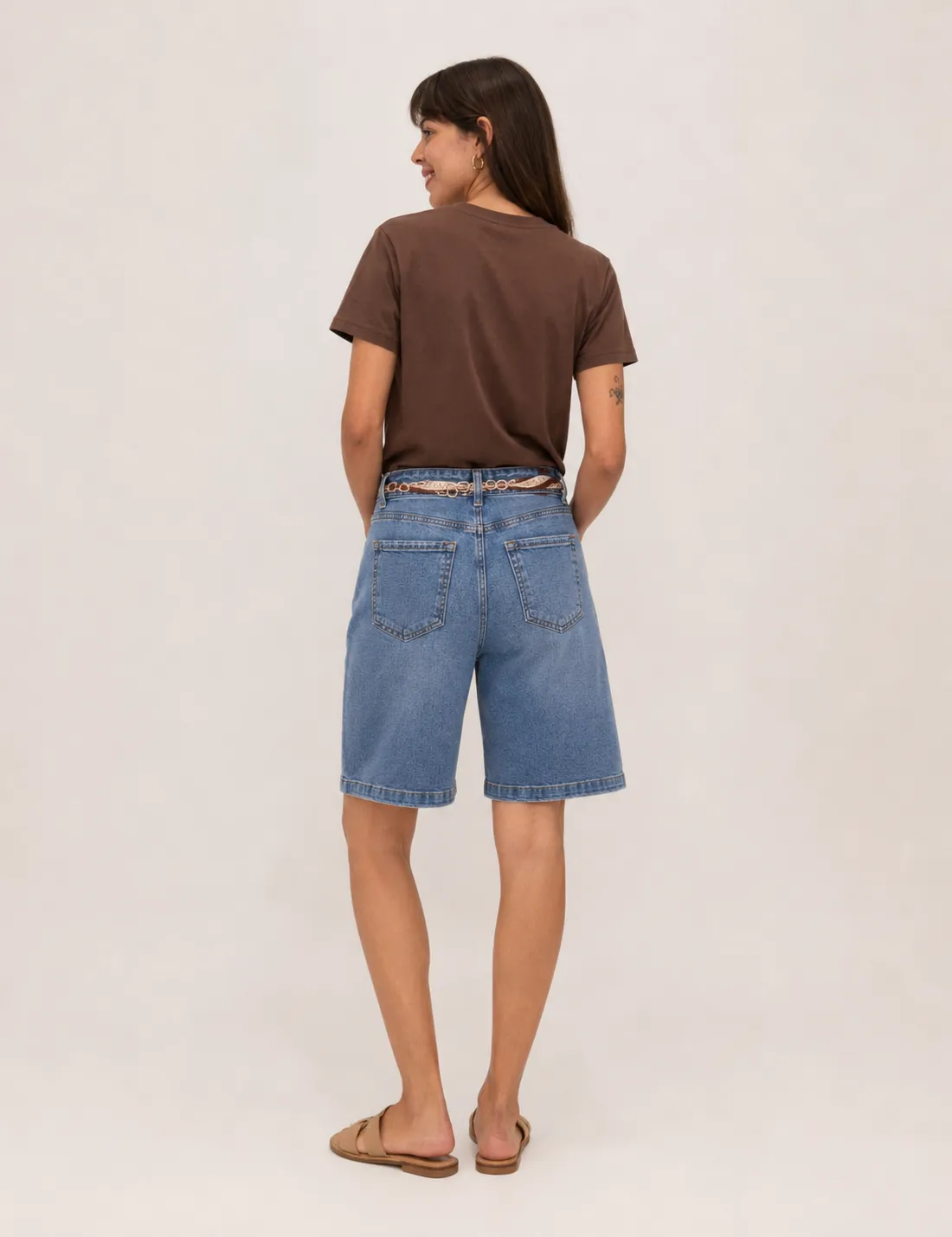 Alternative view of Bermuda Denim Pañuelo-Cadena
