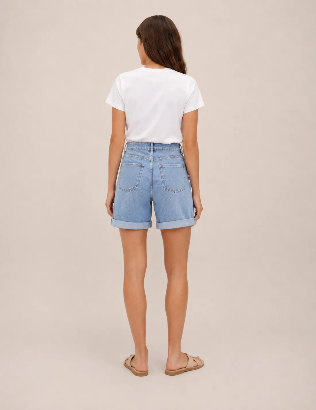 Alternative view of Short Denim Dobladillo