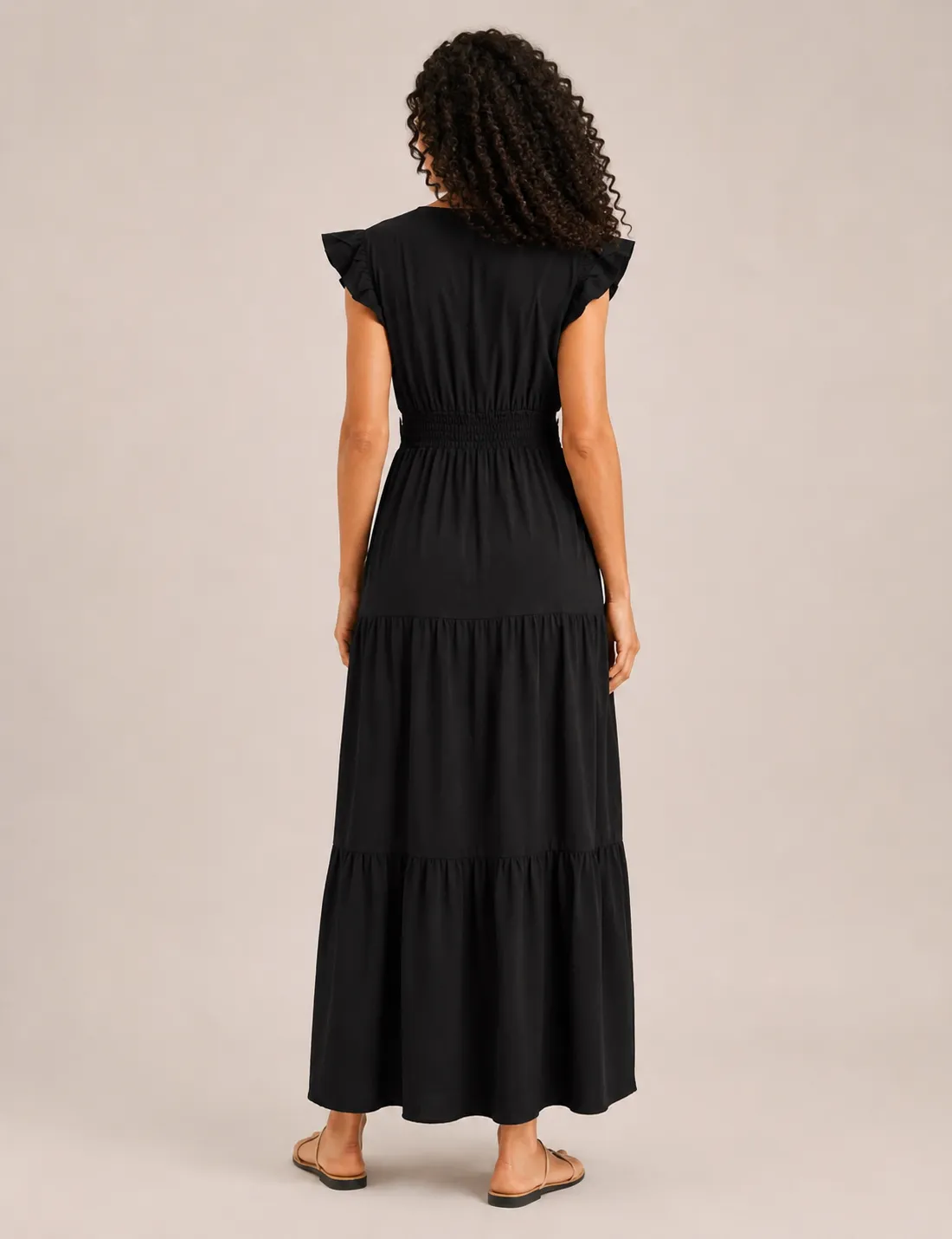 Alternative view of Vestido Negro Ribete
