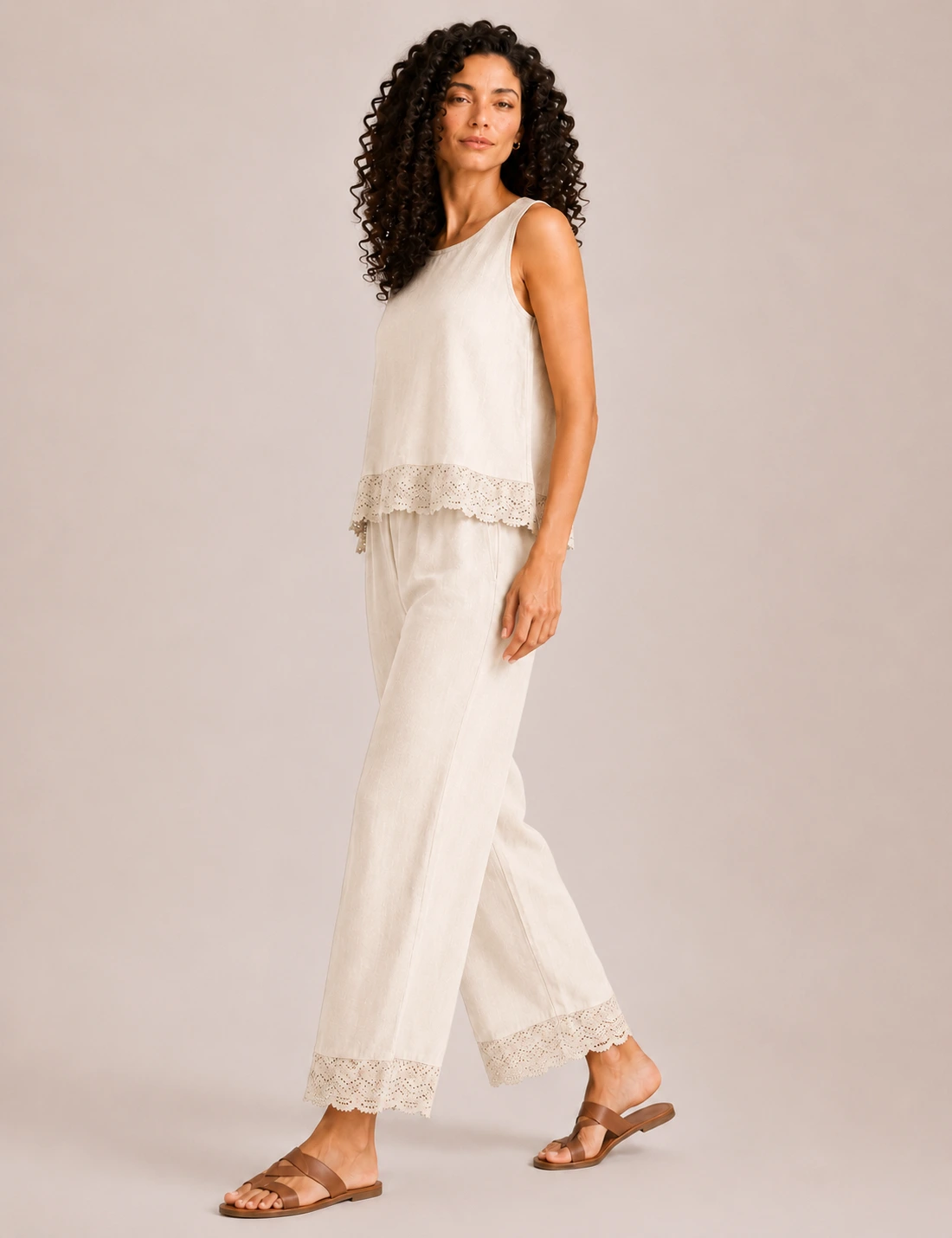 Alternative view of Blusa Puntilla Piedra