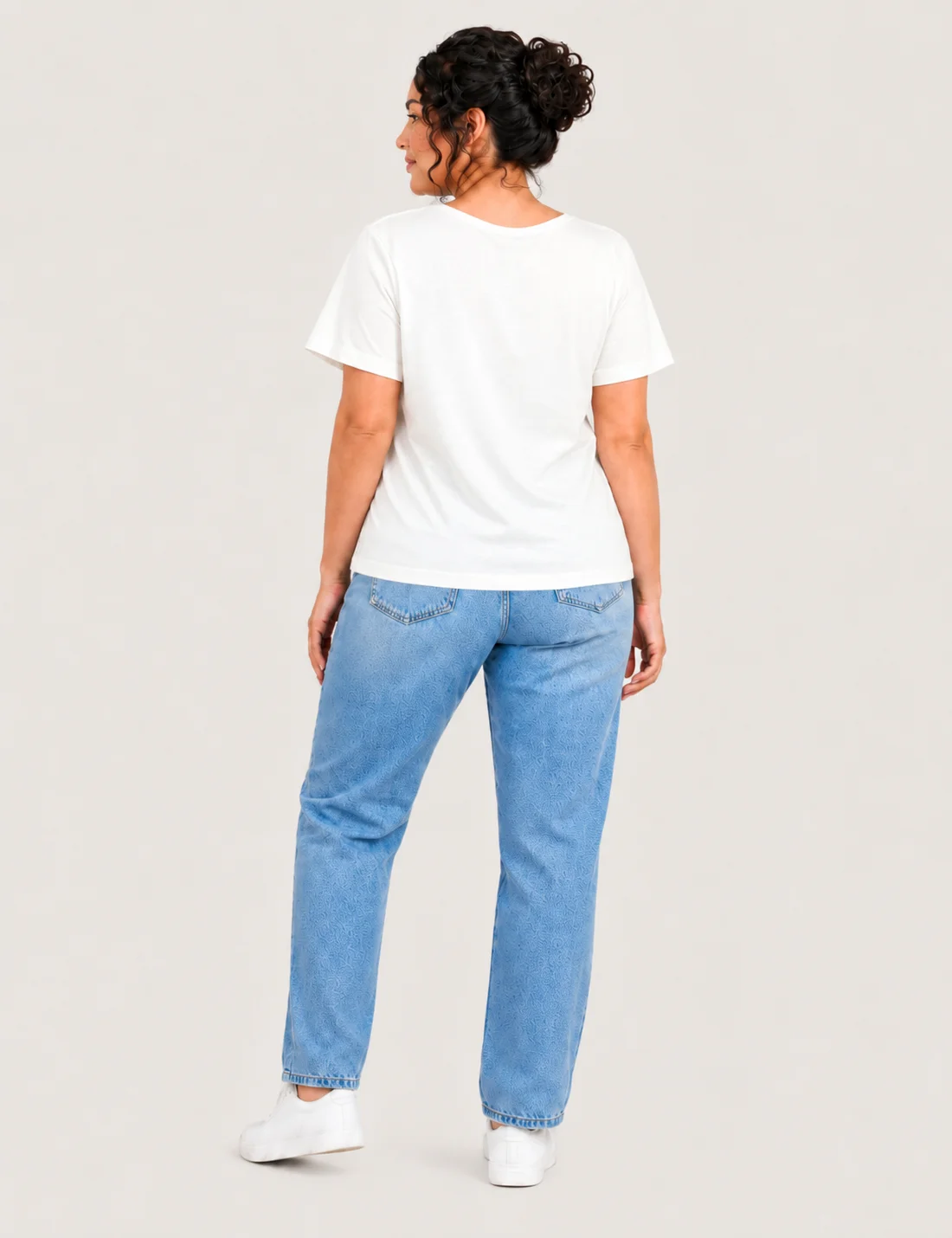 Alternative view of Camiseta Gafas Blanco
