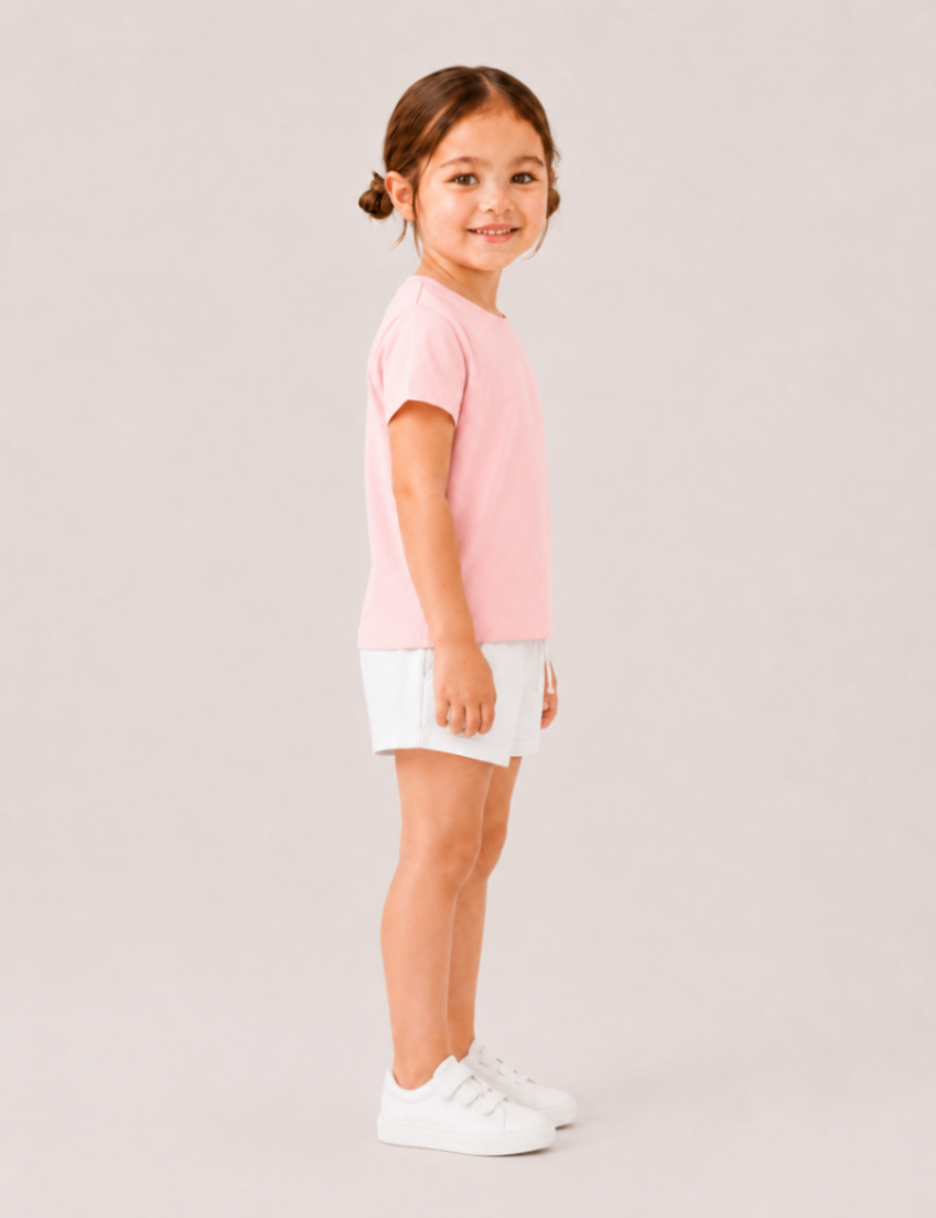 Alternative view of Short BSC Blanco Infantil