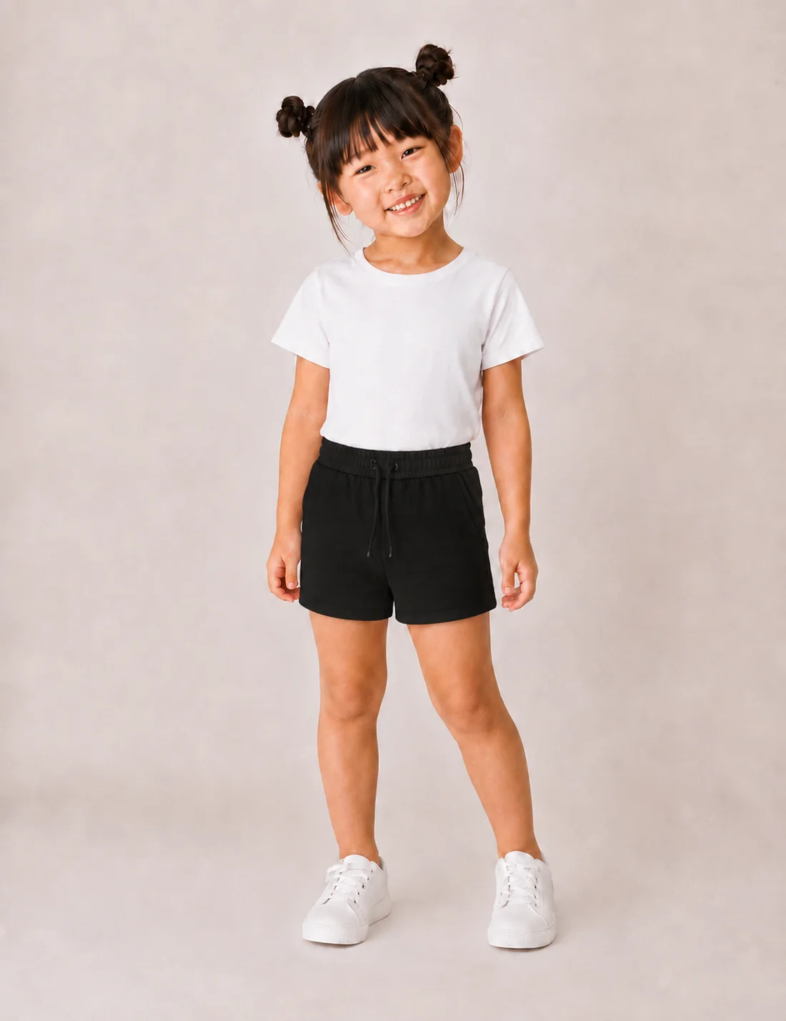 Alternative view of Short BSC Negro Infantil