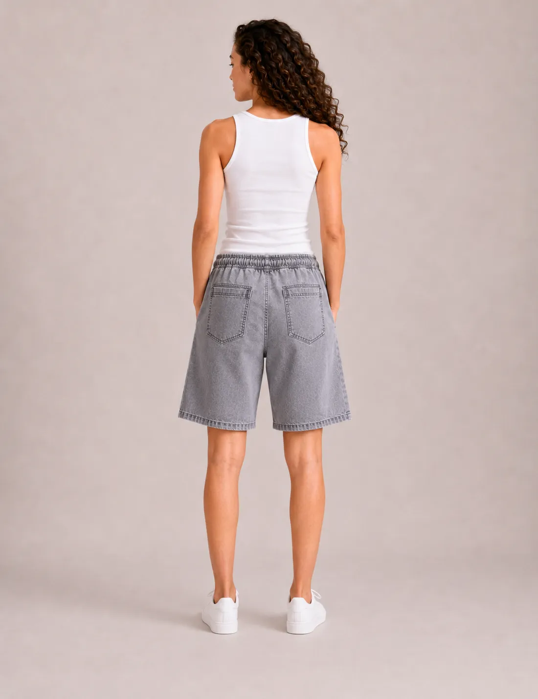 Alternative view of Bermuda Denim Gris